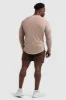 Mark Drop Long Sleeve - Light Taupe sold by DOYOUEVEN
