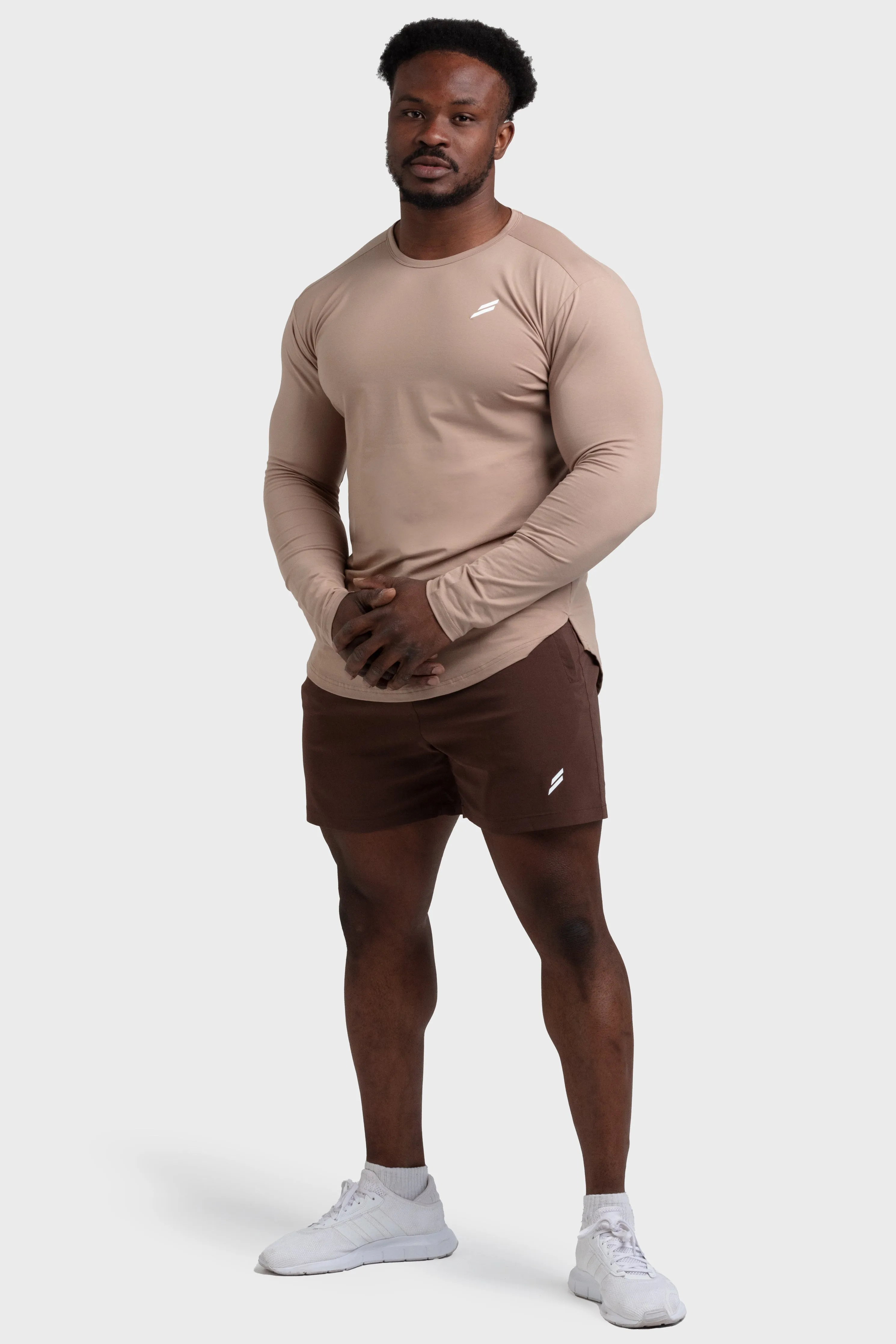 Mark Drop Long Sleeve - Light Taupe sold by DOYOUEVEN product image thumbnail 2