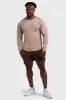 Mark Drop Long Sleeve - Light Taupe sold by DOYOUEVEN