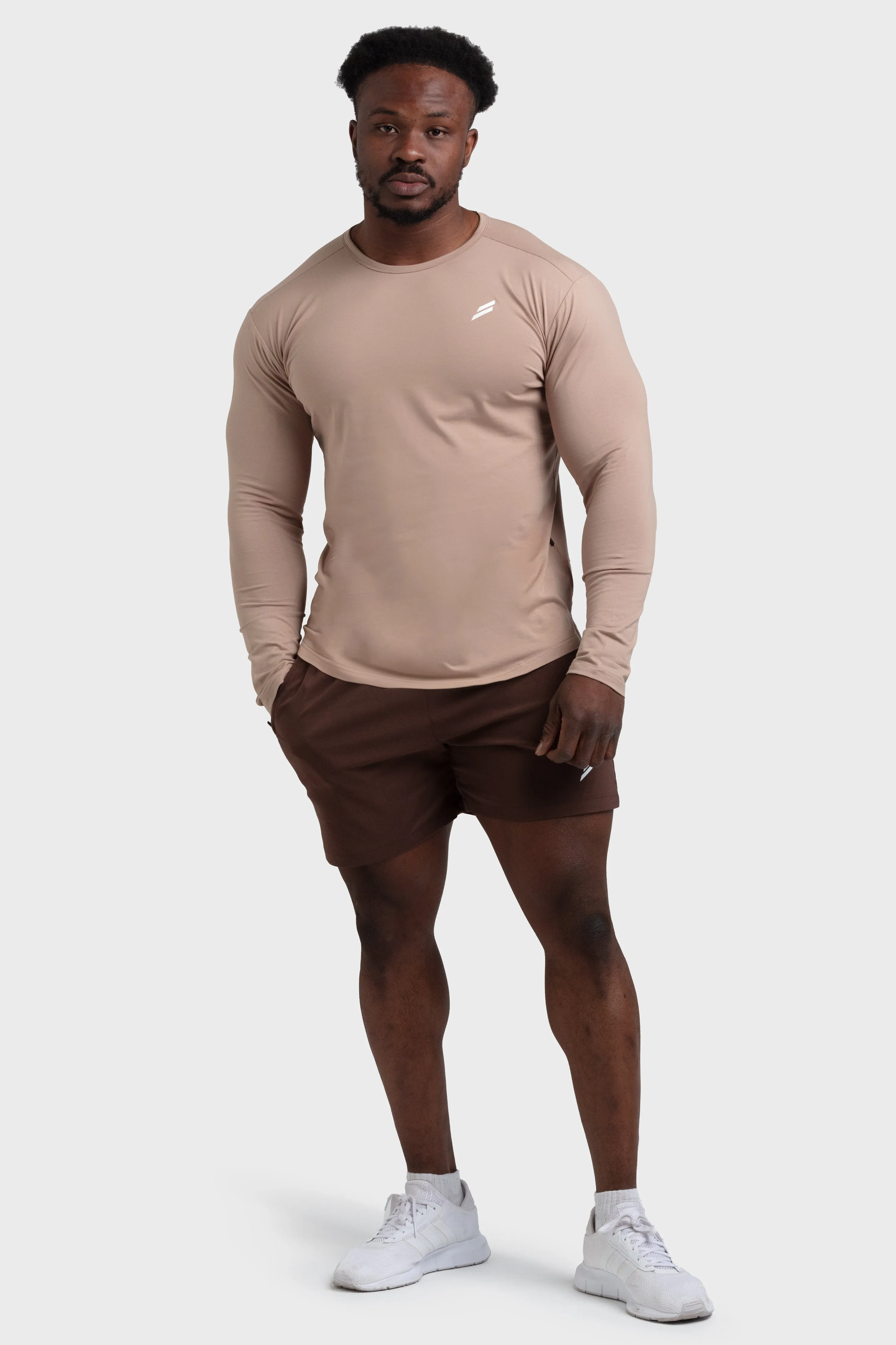 Mark Drop Long Sleeve - Light Taupe sold by DOYOUEVEN product image thumbnail 3
