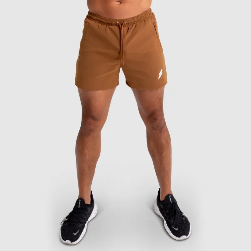 Genesis Athletic Shorts V2 - Dark Brown sold by DOYOUEVEN