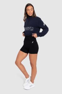Essential ¼ Zip Jumper - Navy sold by DOYOUEVEN