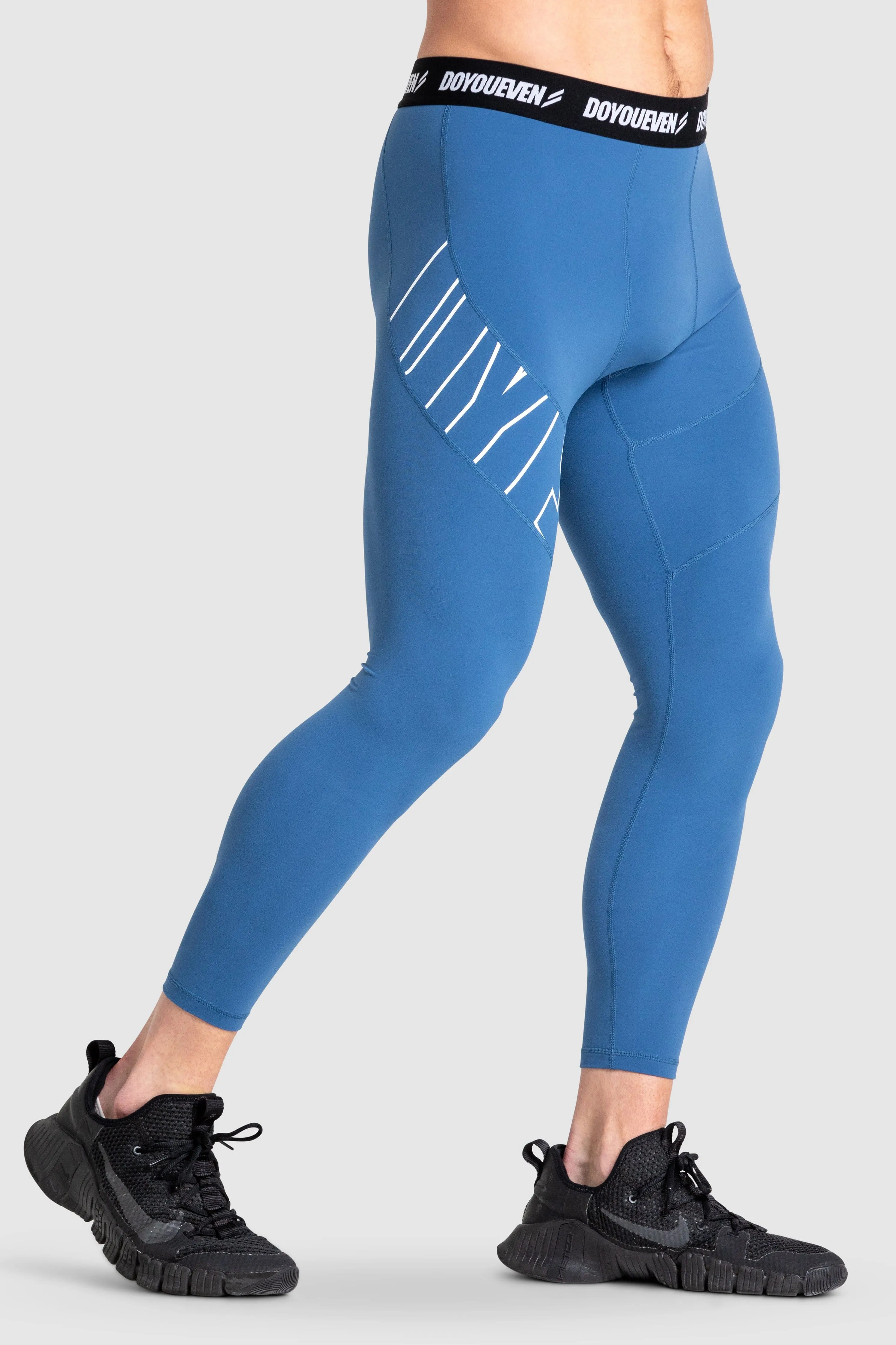 CompFit+ Icon Tights - Royal Blue sold by DOYOUEVEN product image thumbnail 4