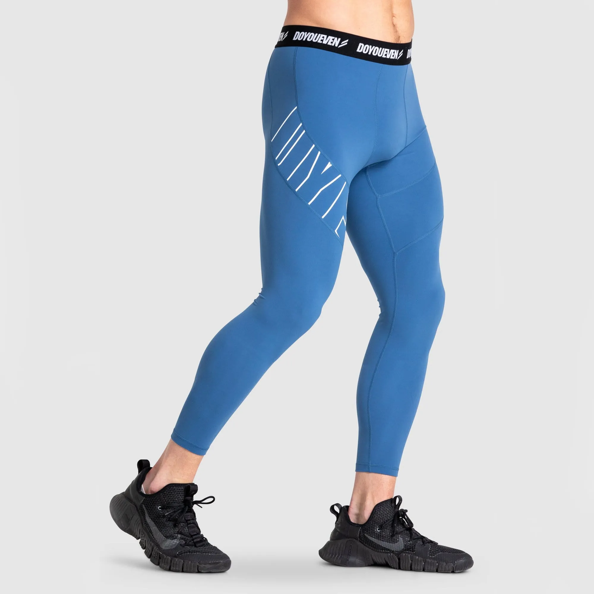 CompFit+ Icon Tights - Royal Blue sold by DOYOUEVEN