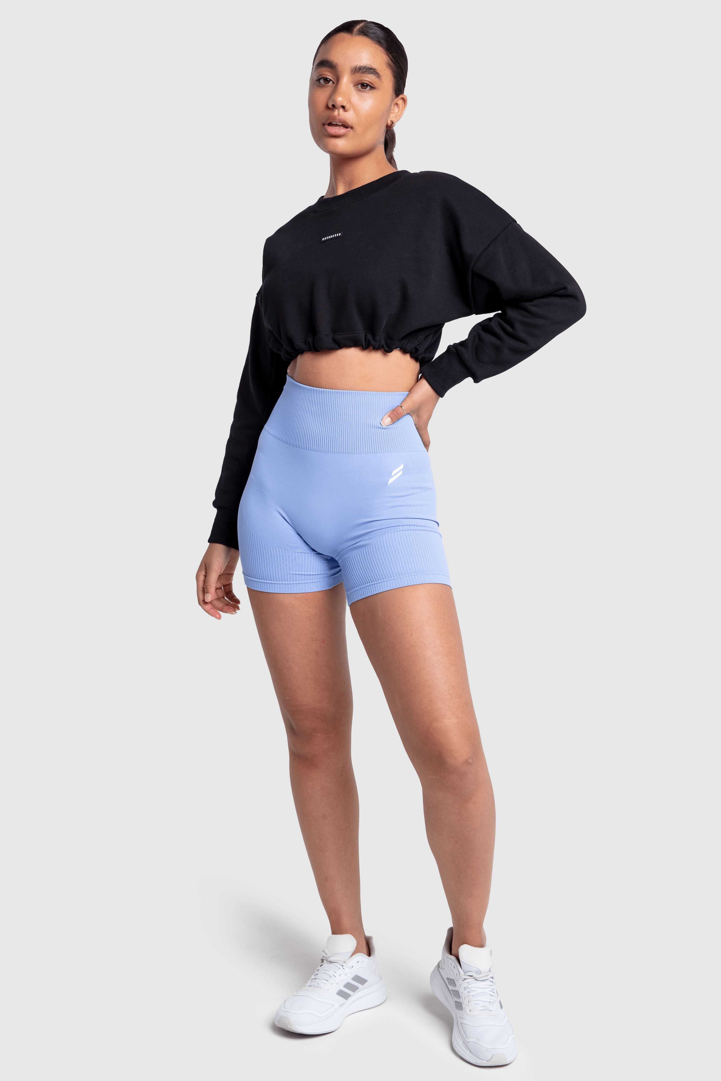 Everyday Cropped Jumper - Black sold by DOYOUEVEN product image thumbnail 2