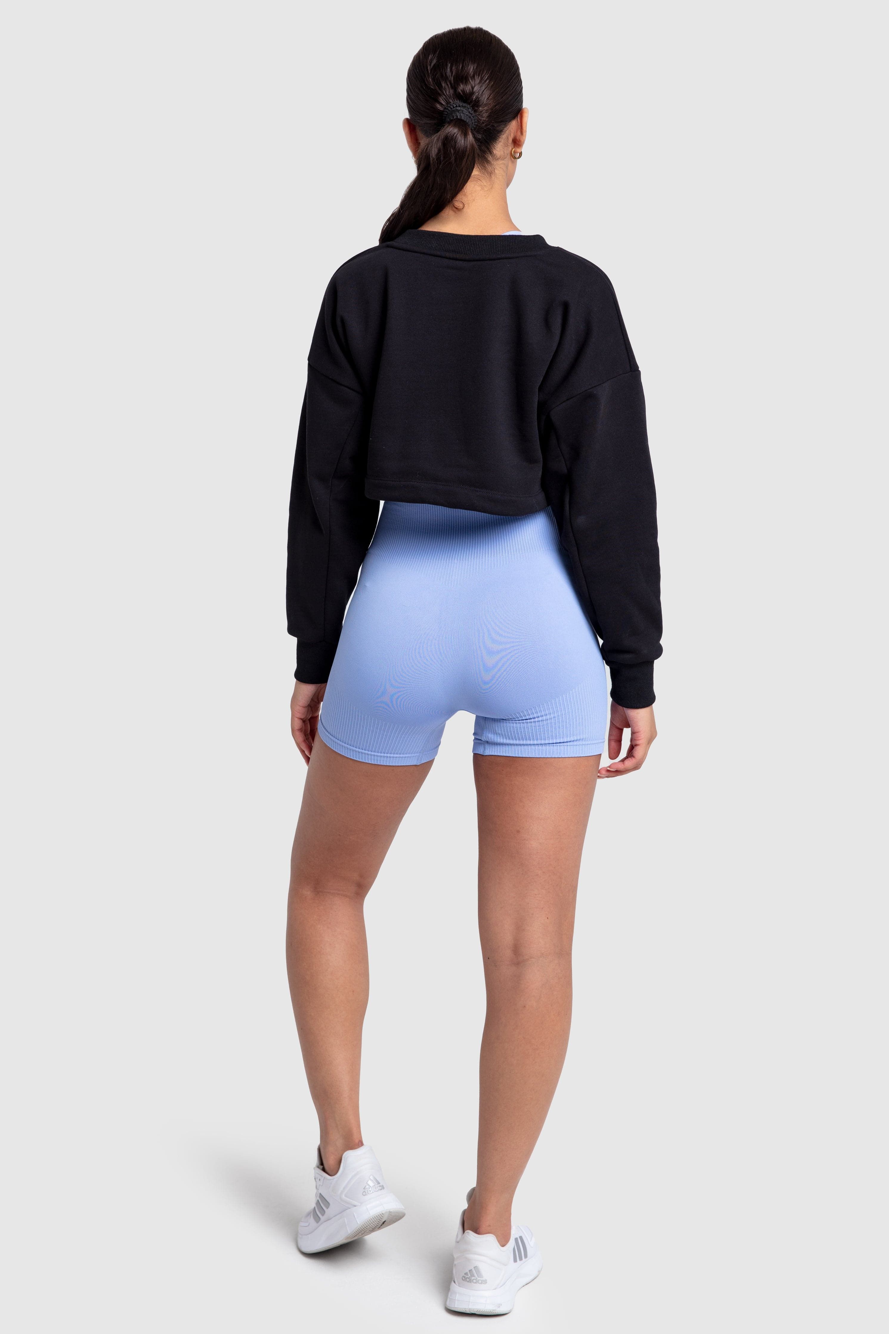 Everyday Cropped Jumper - Black sold by DOYOUEVEN product image thumbnail 4