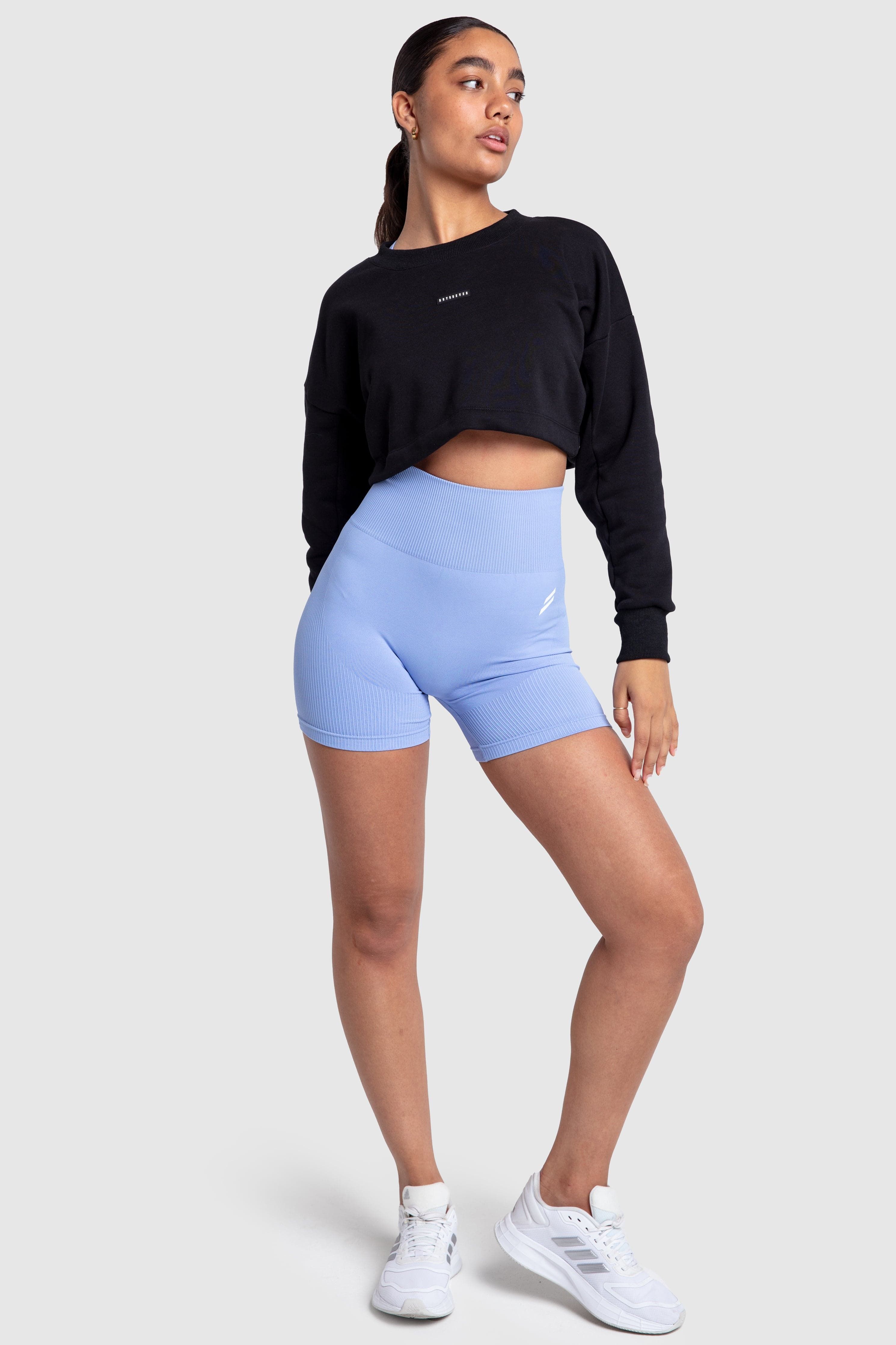 Everyday Cropped Jumper - Black sold by DOYOUEVEN product image thumbnail 5