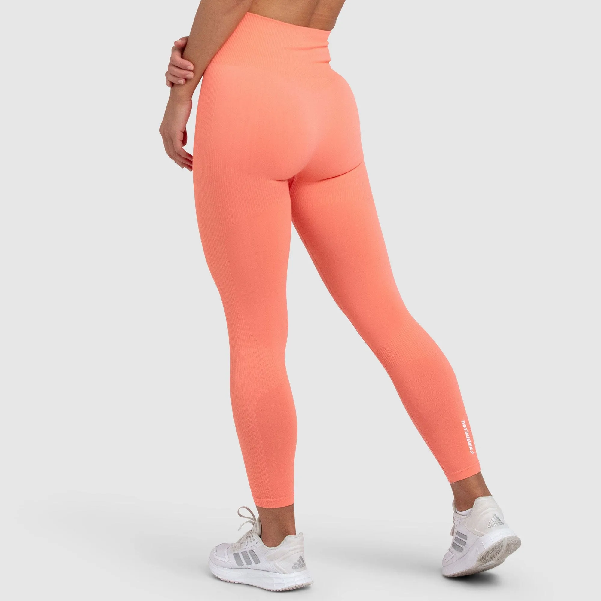 Impact Solid Leggings - Peach sold by DOYOUEVEN