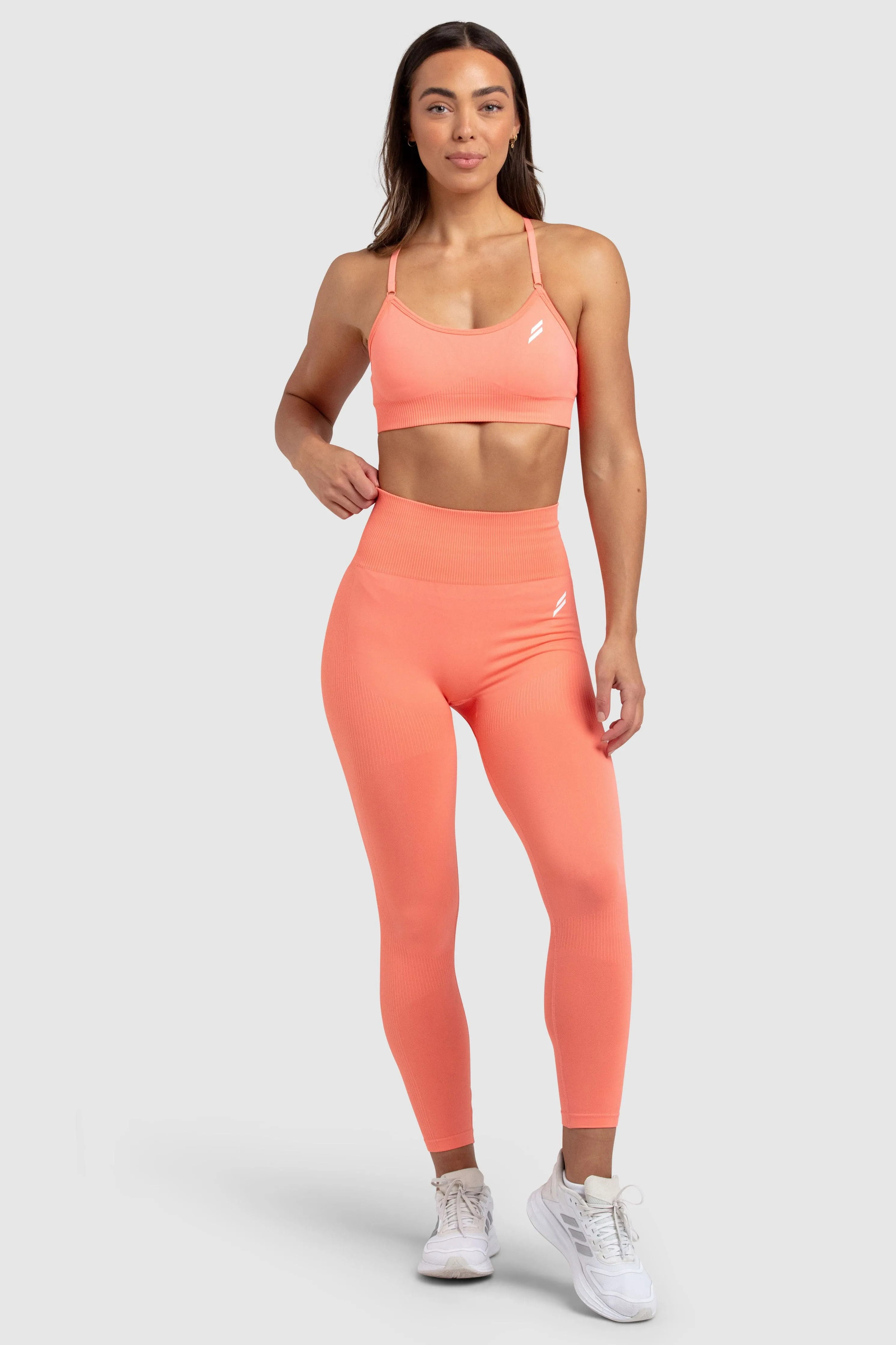Impact Solid Leggings - Peach sold by DOYOUEVEN product image thumbnail 2