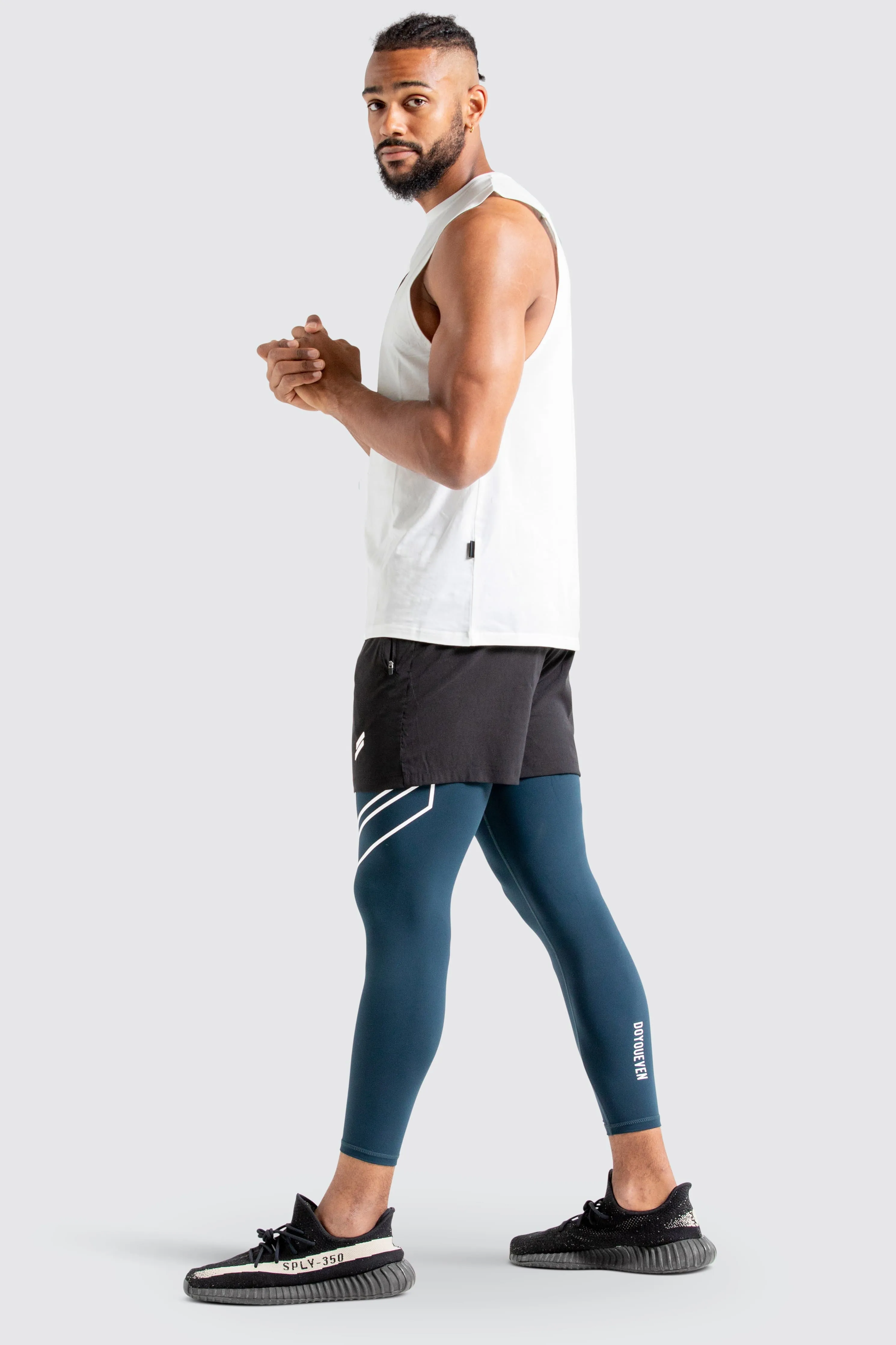 Compfit Core Tights - Navy sold by DOYOUEVEN product image thumbnail 5