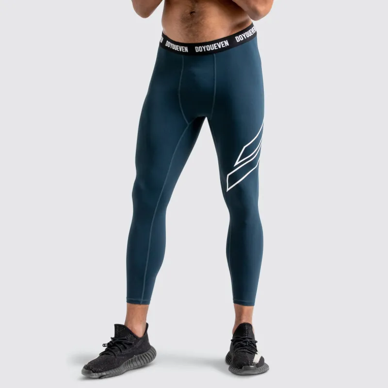 Compfit Core Tights - Navy sold by DOYOUEVEN