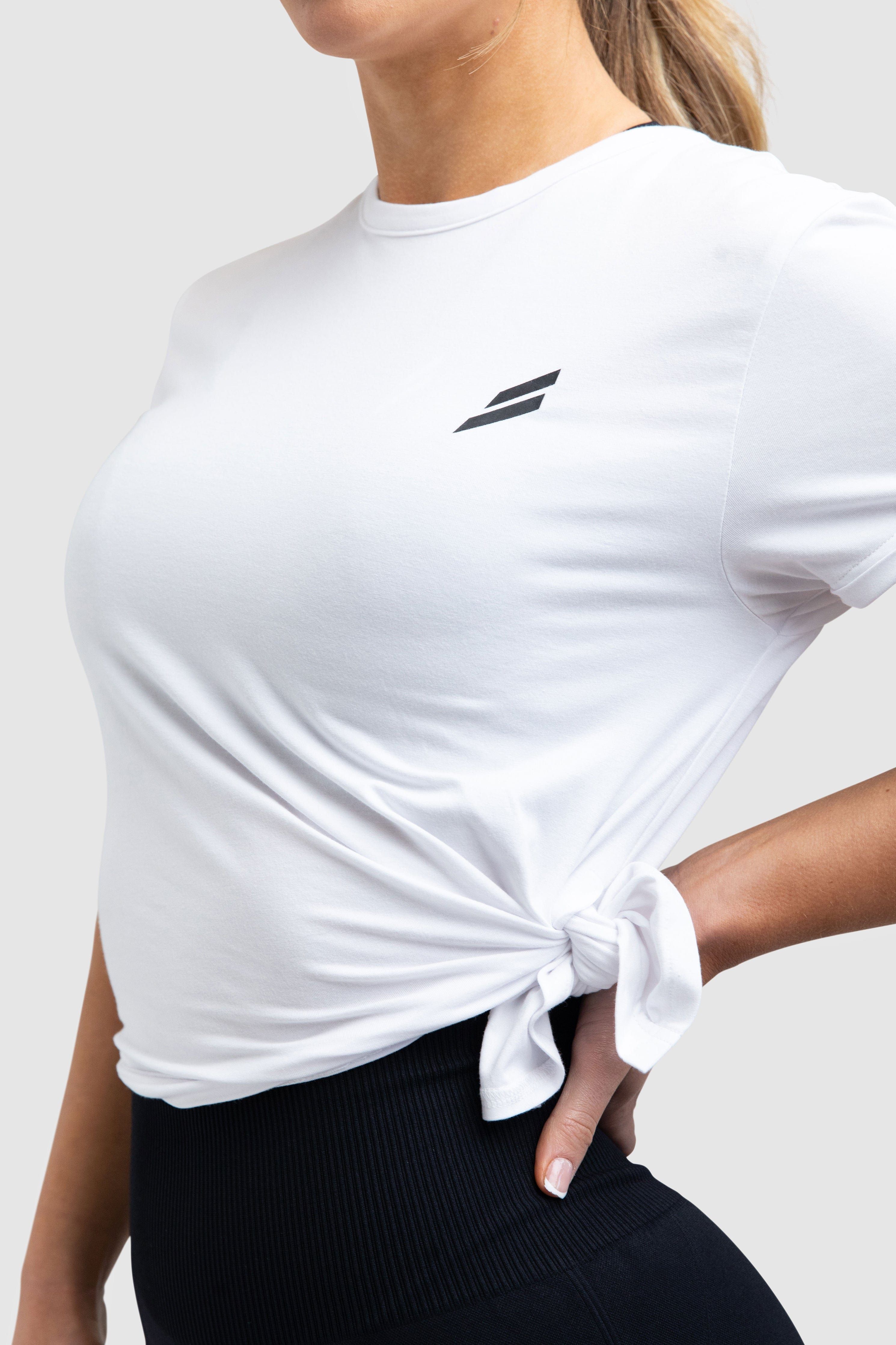 Tie-Up Tee - White sold by DOYOUEVEN product image thumbnail 6