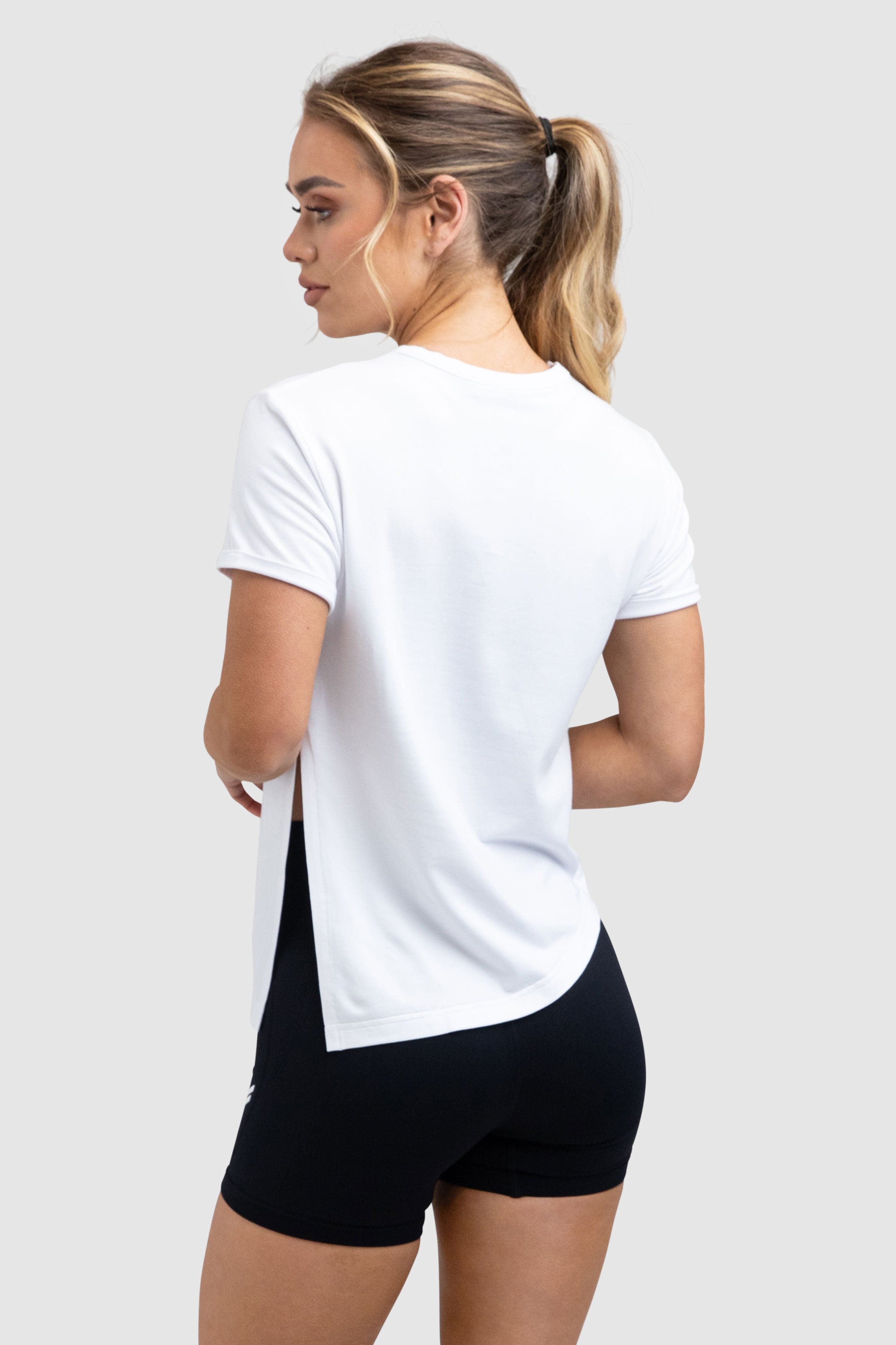 Tie-Up Tee - White sold by DOYOUEVEN product image thumbnail 5