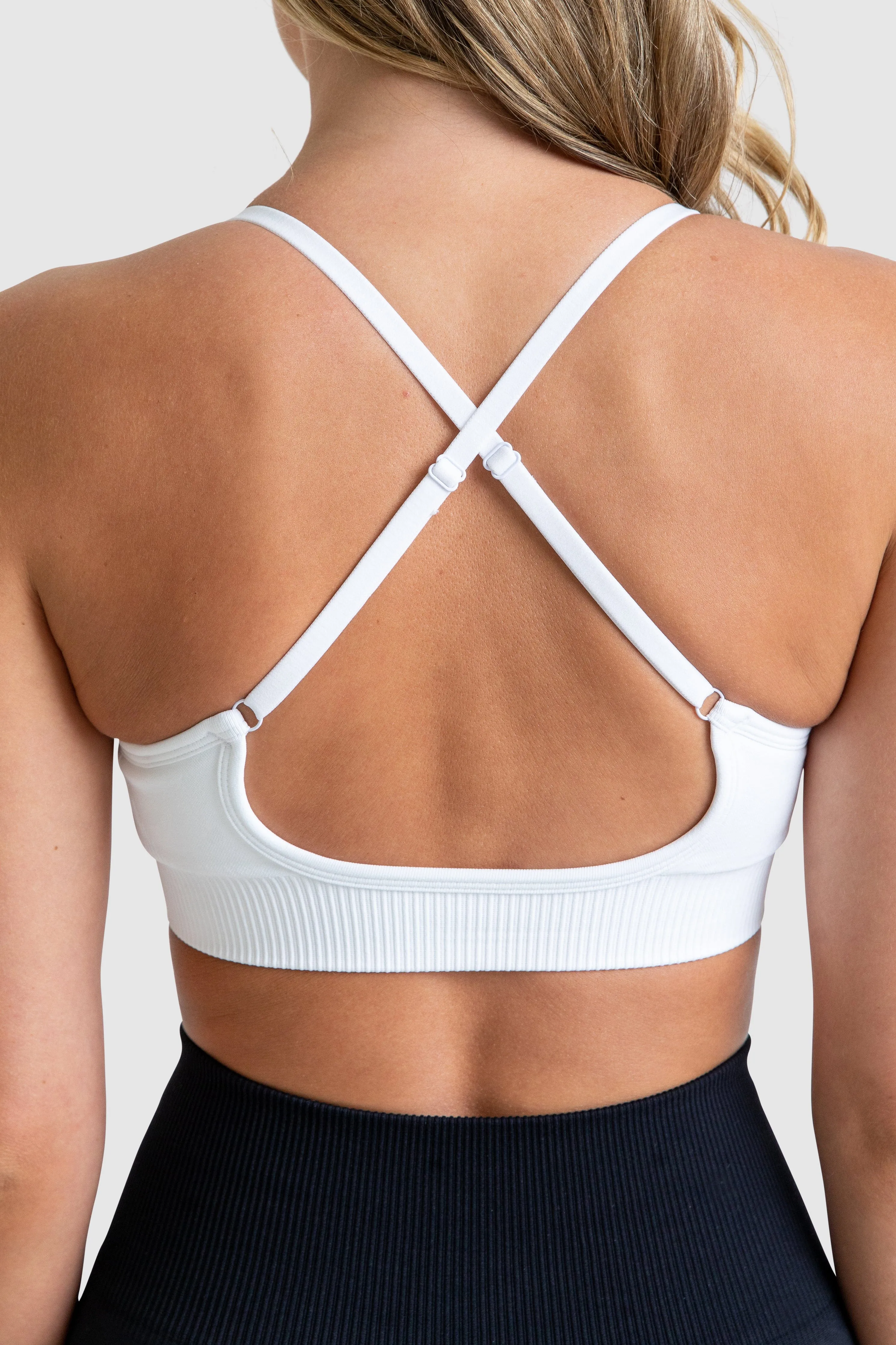Impact Solid Crop - White sold by DOYOUEVEN product image thumbnail 4