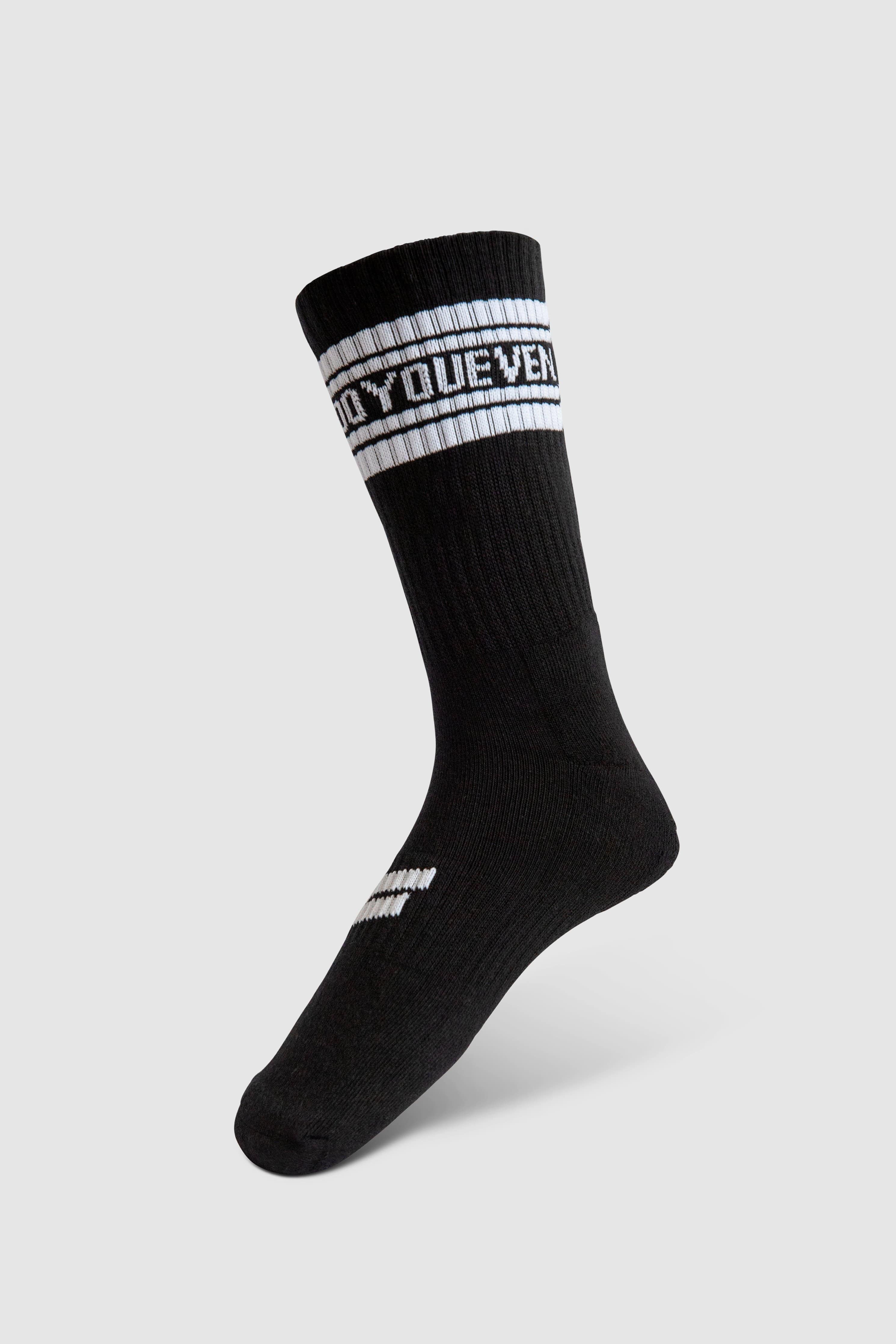 College Crew Socks 3pk - Black sold by DOYOUEVEN product image thumbnail 3