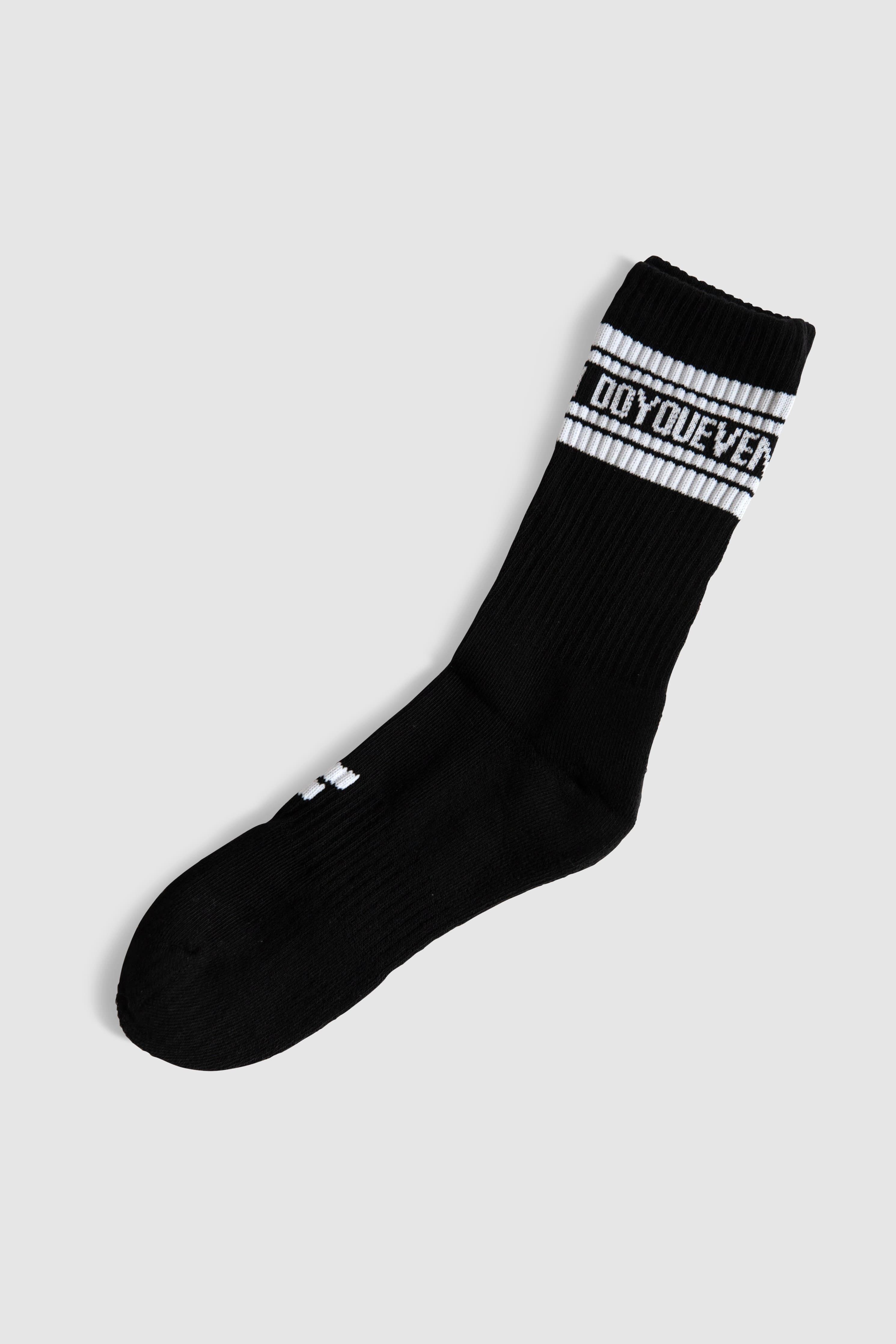 College Crew Socks 3pk - Black sold by DOYOUEVEN product image thumbnail 6
