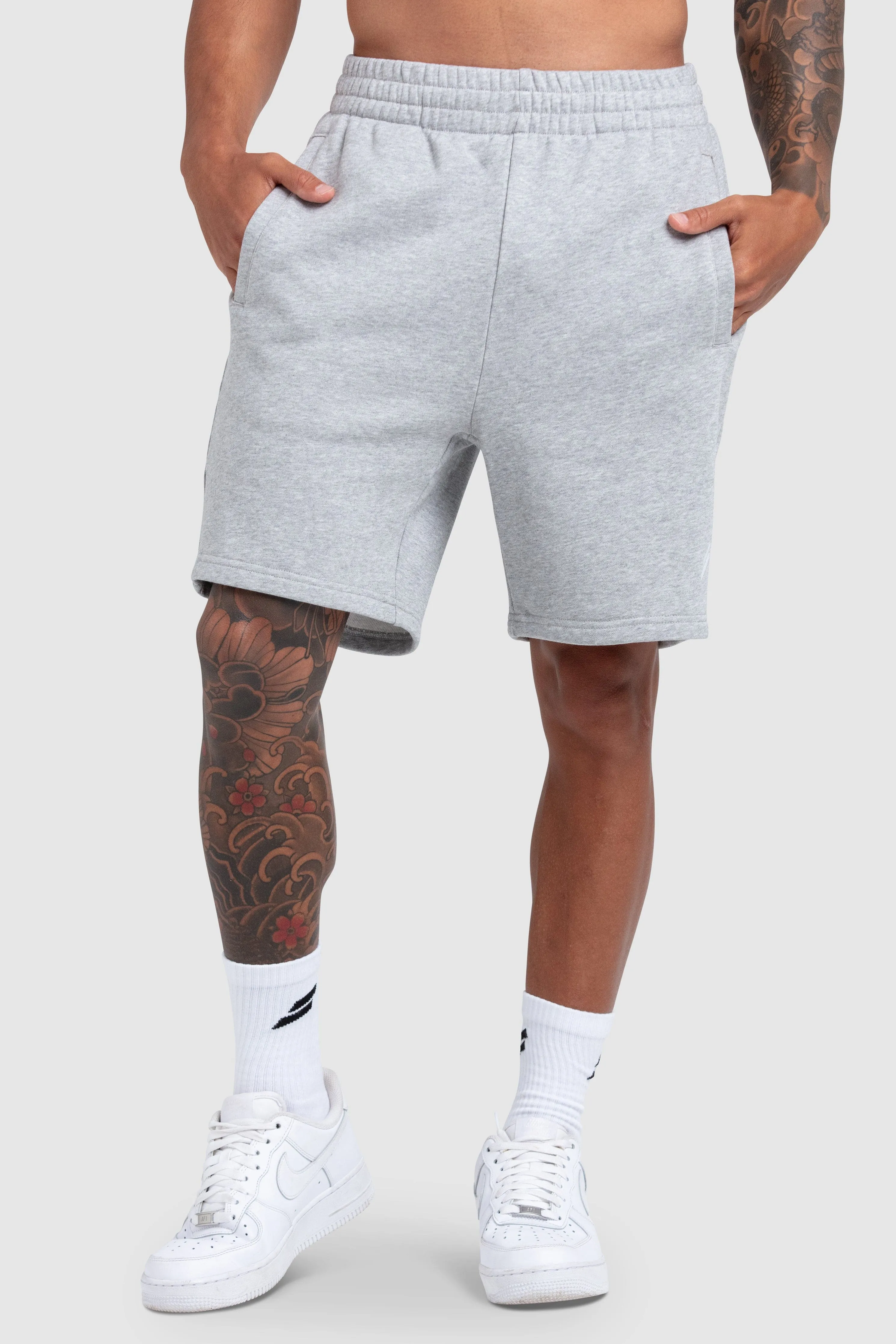 Men's Essential Cotton Shorts - Grey sold by DOYOUEVEN product image thumbnail 5