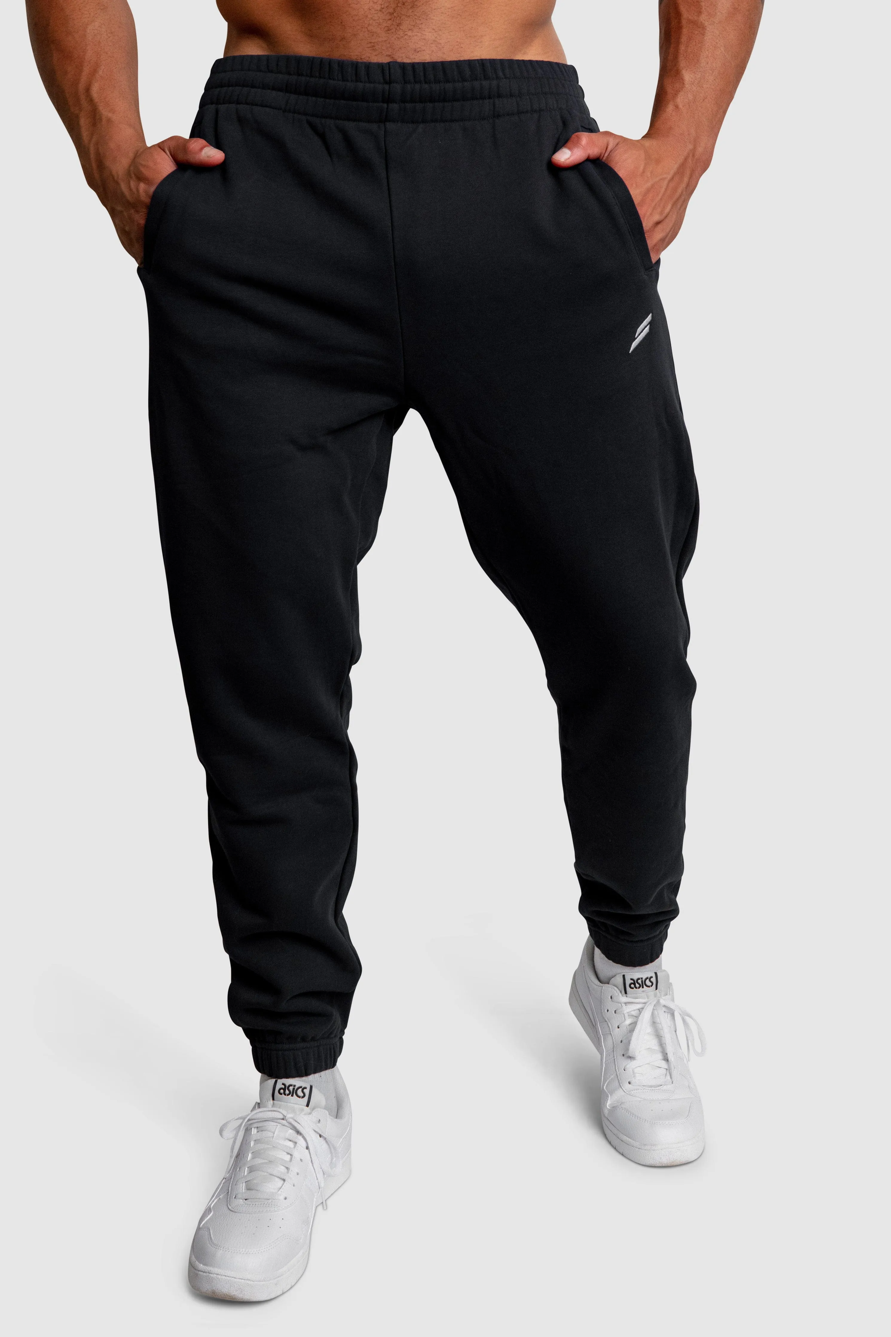 Mark Relaxed Track Pants - Black sold by DOYOUEVEN product image thumbnail 2
