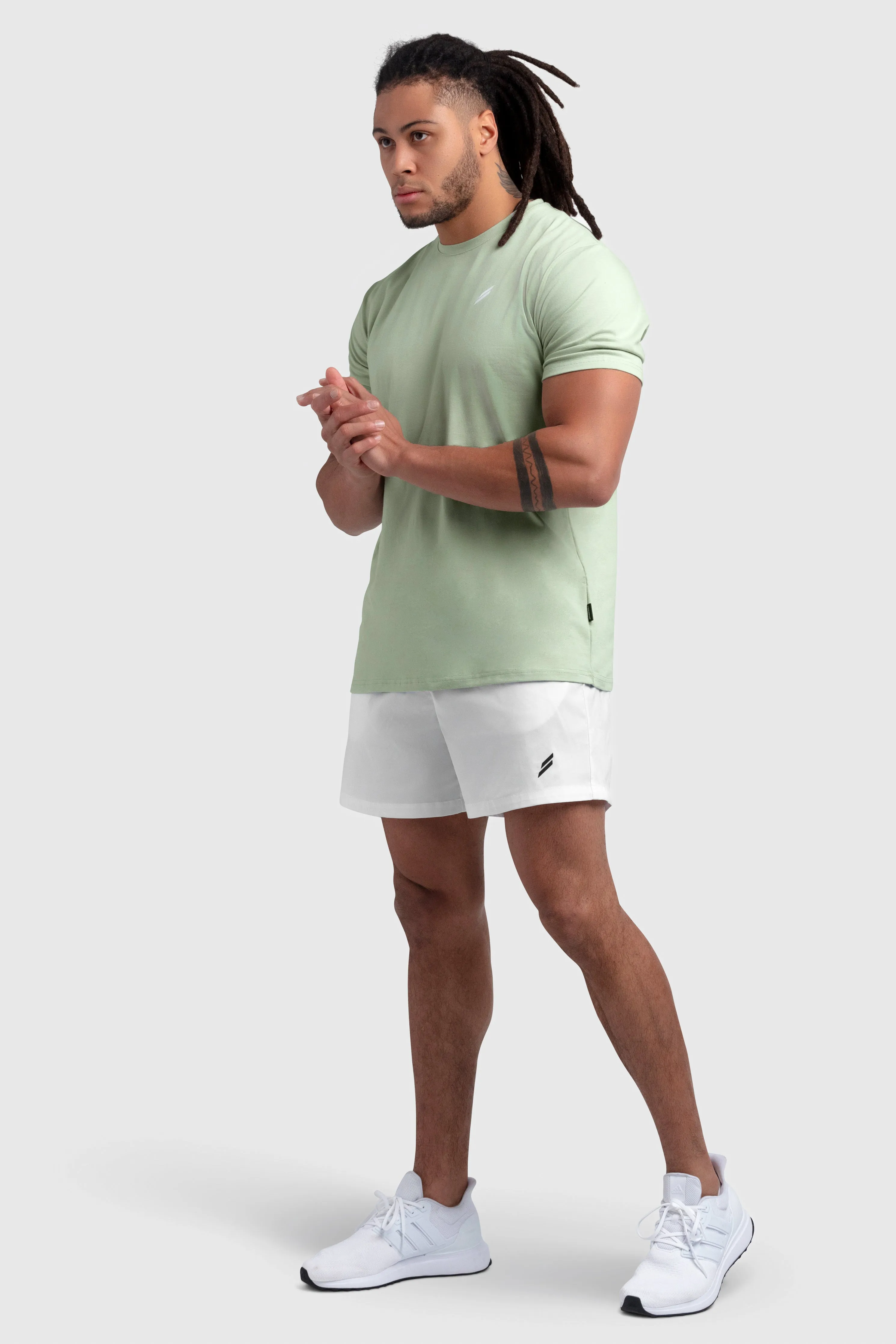 Essential Regular Fit Tee - Sage Green sold by DOYOUEVEN product image thumbnail 5