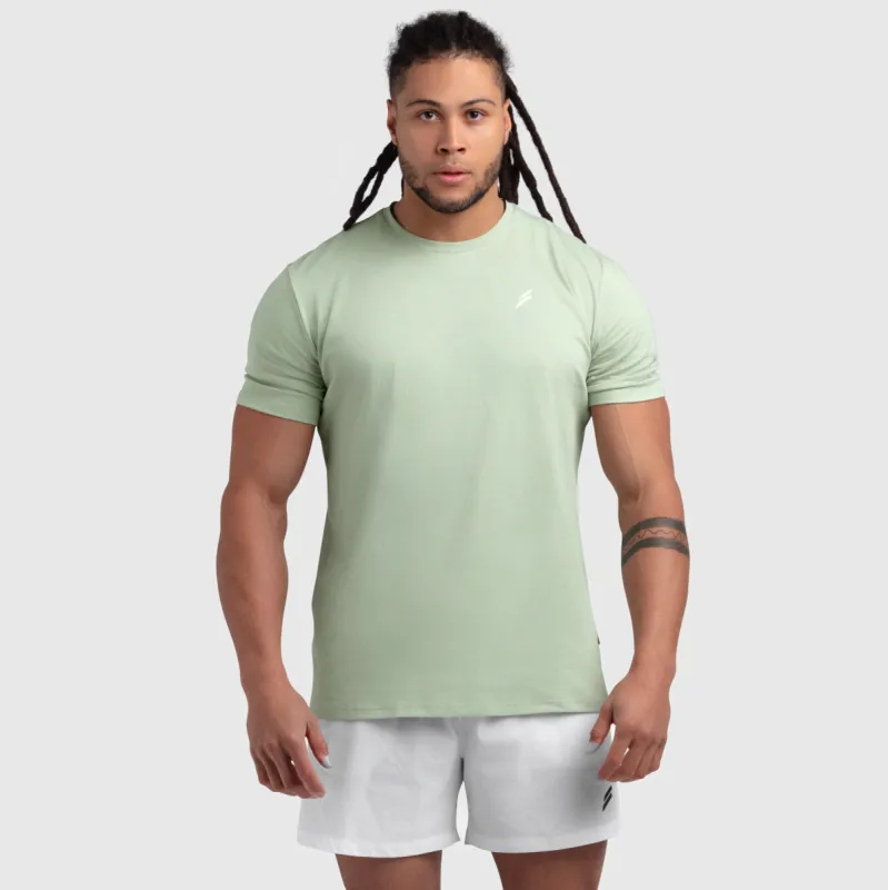 Essential Regular Fit Tee - Sage Green sold by DOYOUEVEN