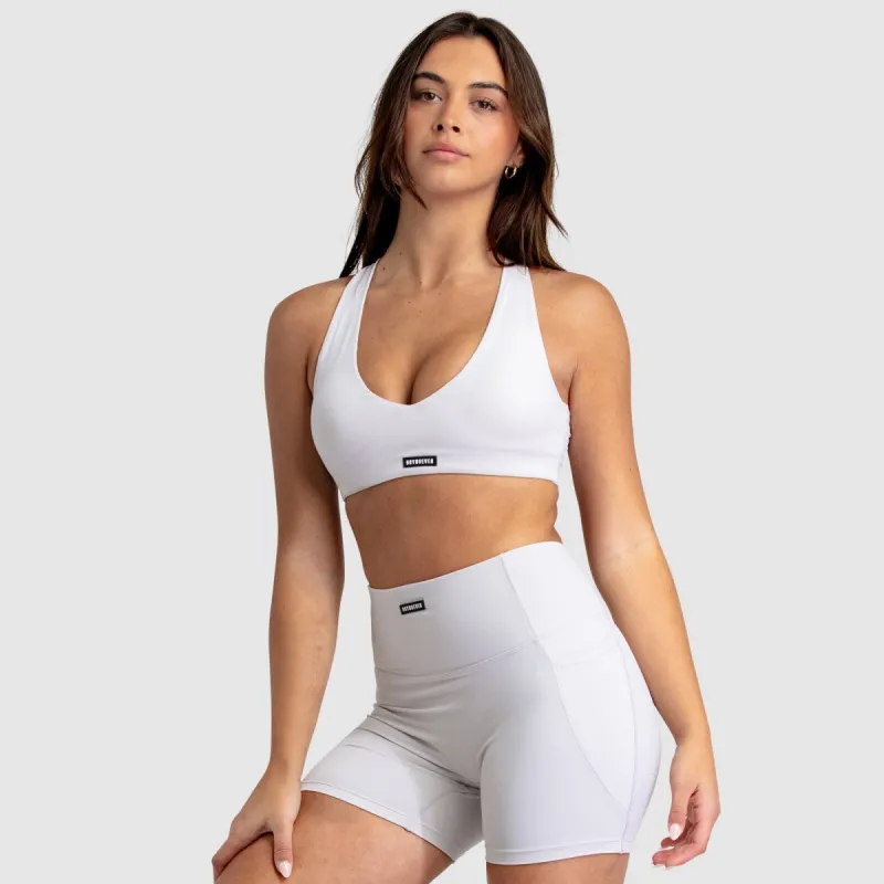 Desire V-Neck Crop - Ivory White sold by DOYOUEVEN