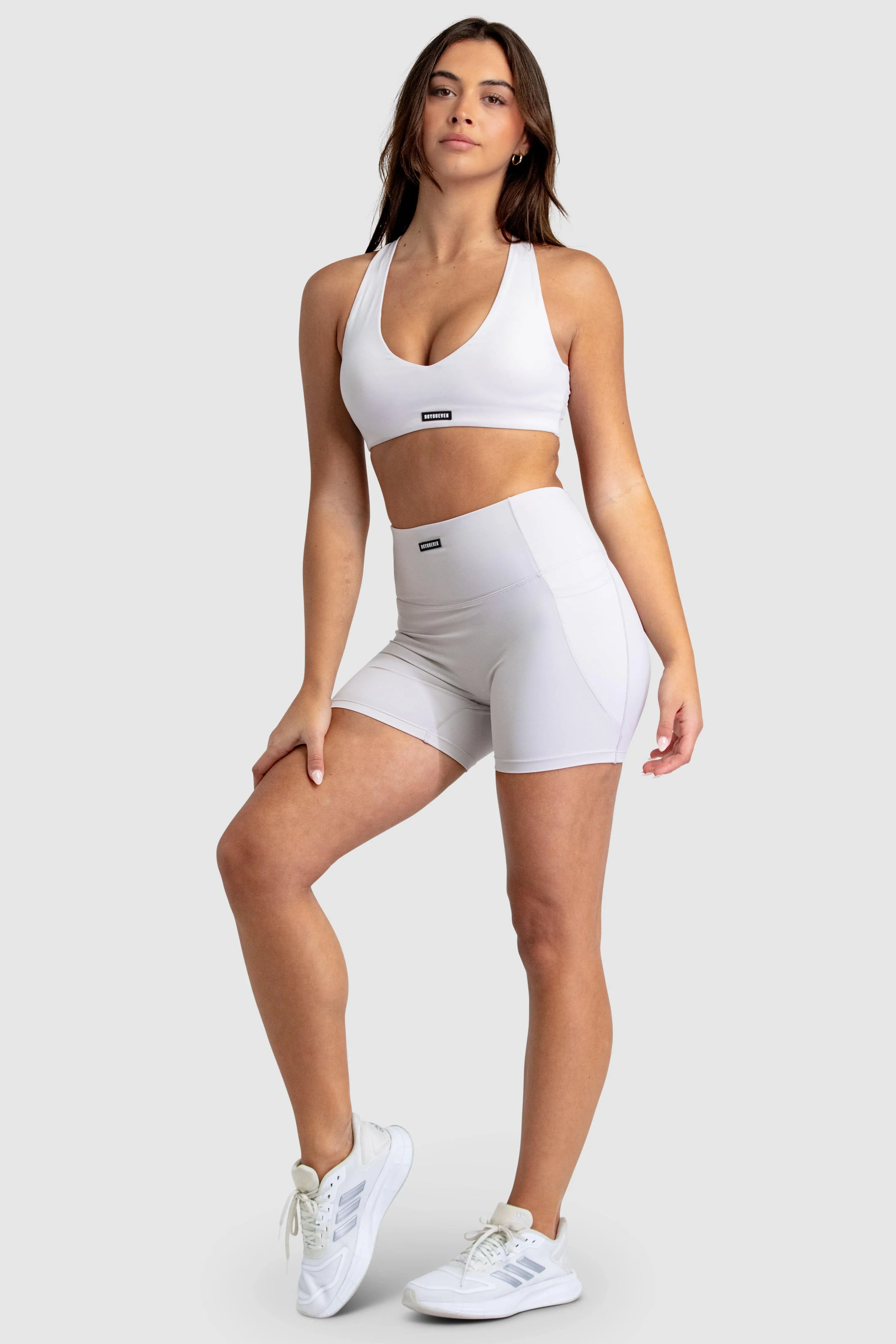 Desire V-Neck Crop - Ivory White sold by DOYOUEVEN product image thumbnail 2