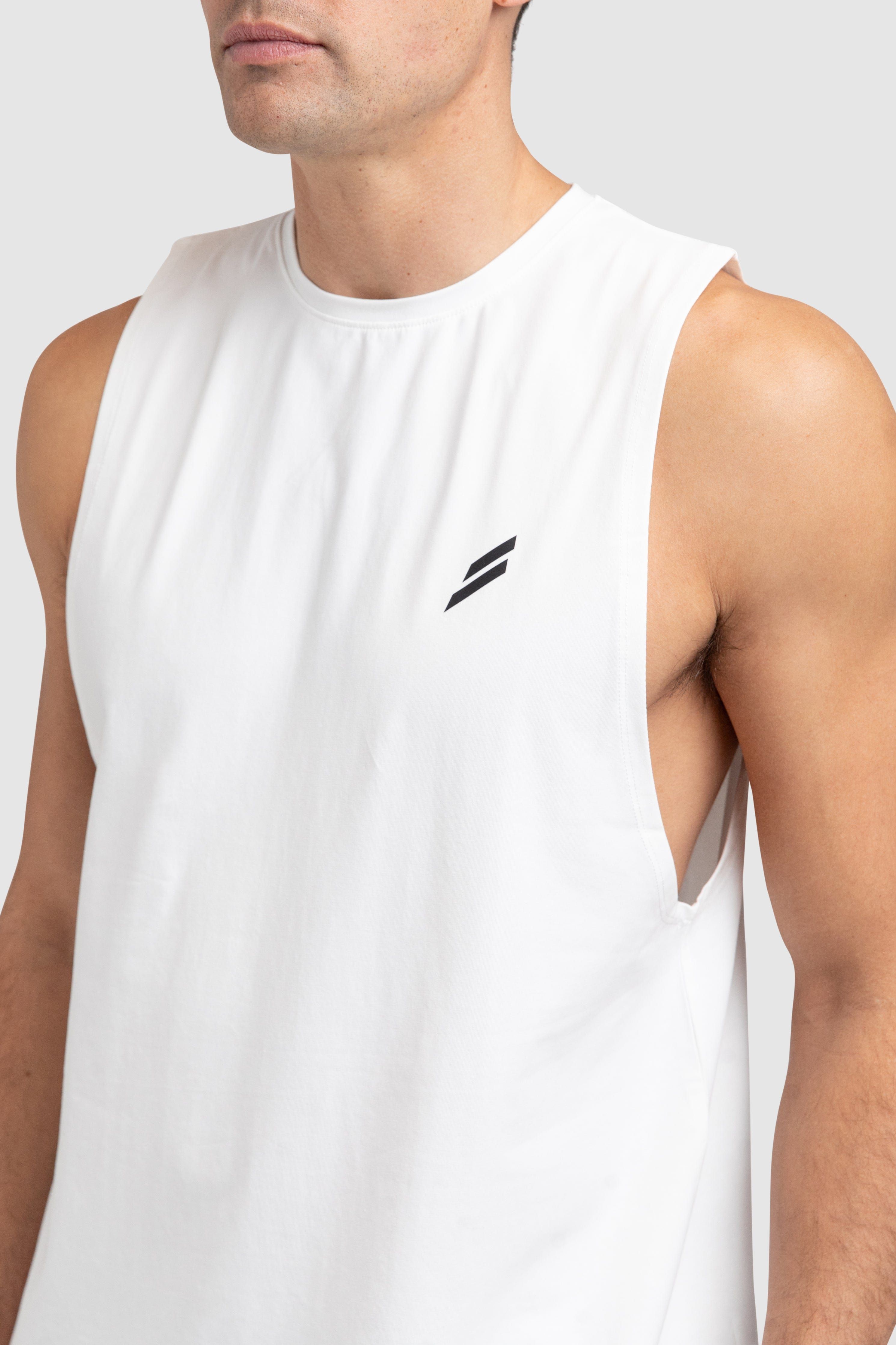 Mark Muscle Tank V3 - White sold by DOYOUEVEN product image thumbnail 5