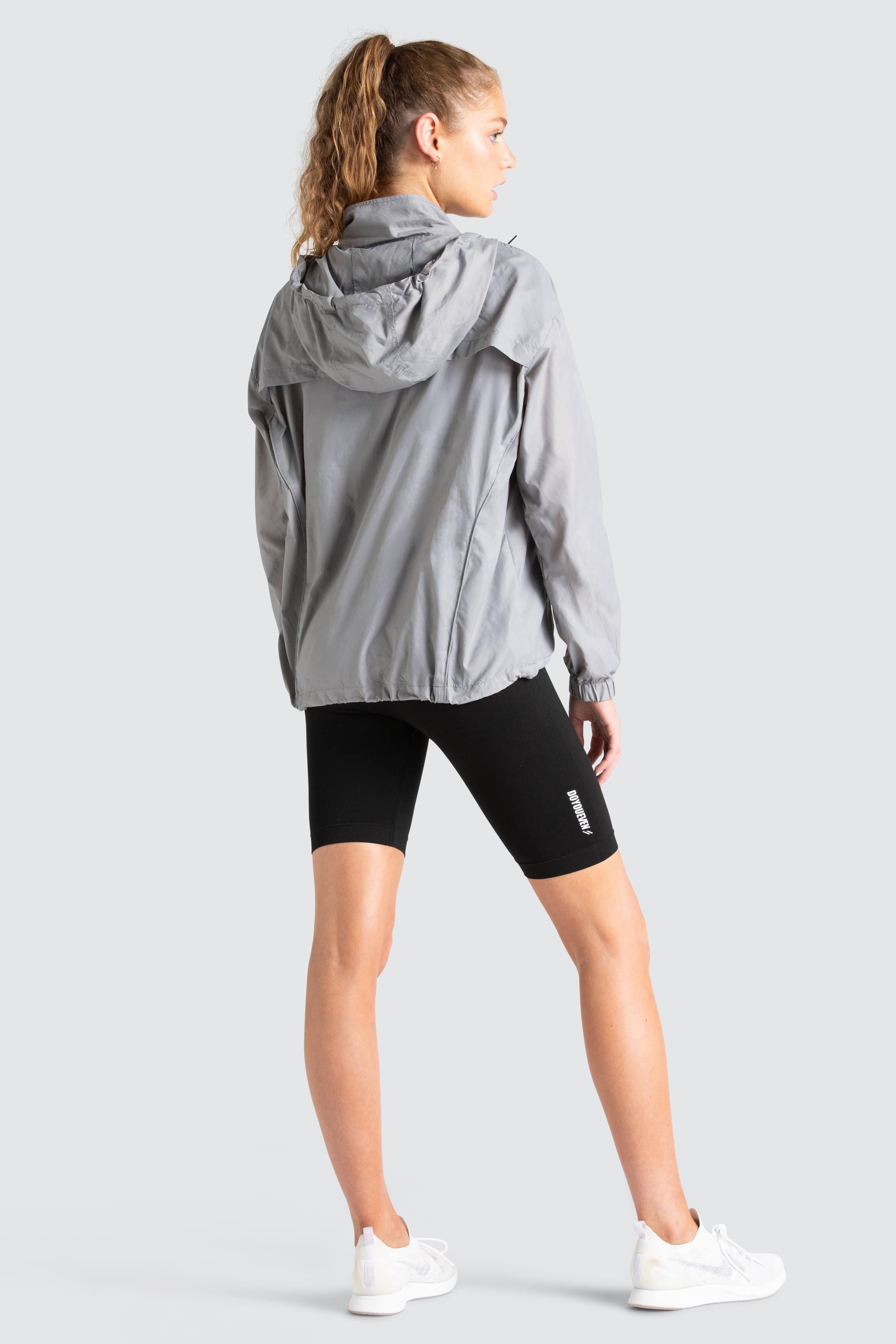 Unisex Marked Running Jacket - Grey sold by DOYOUEVEN product image thumbnail 6