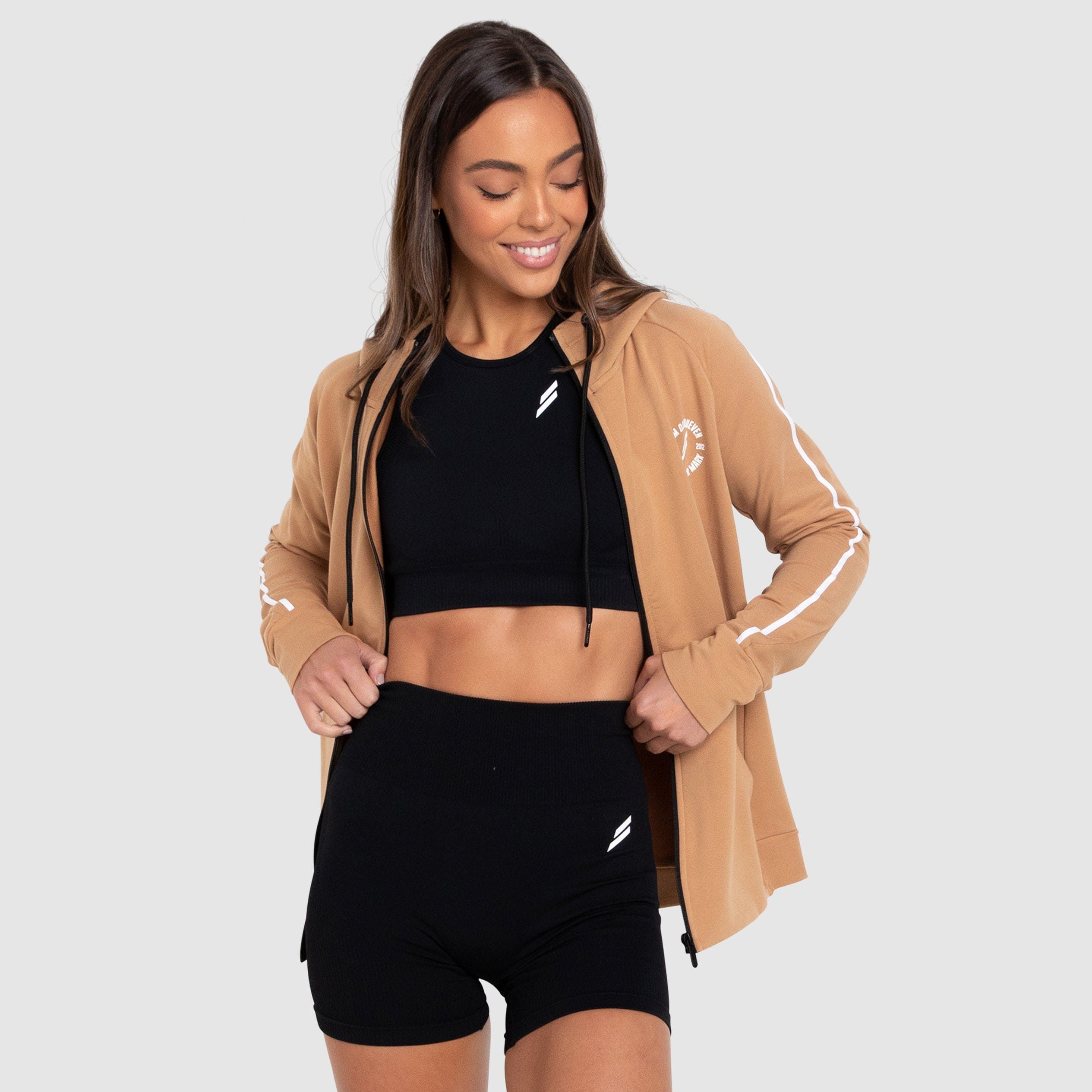 Elite Hoodie - Tan sold by DOYOUEVEN