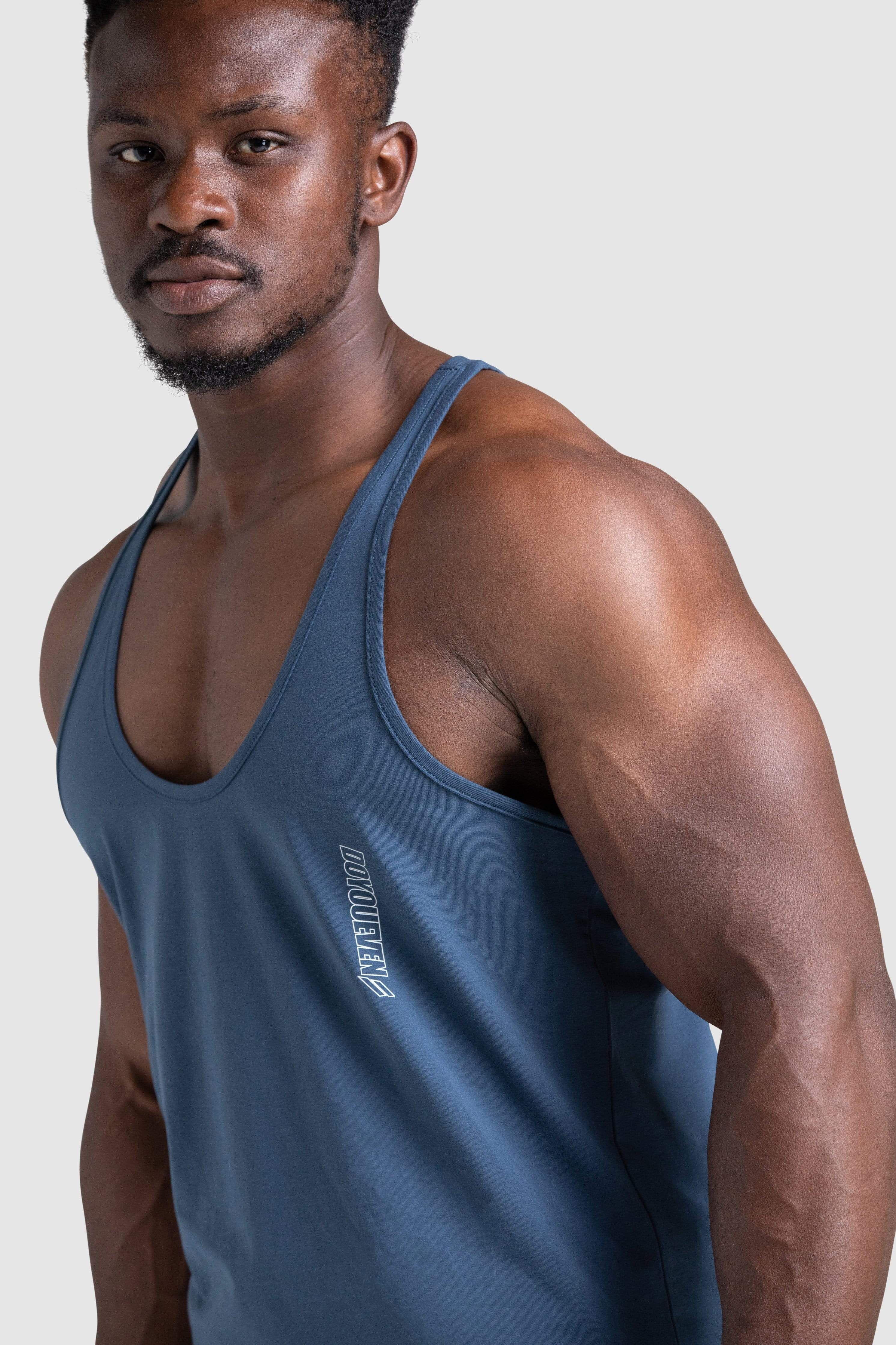 Dual Stripe Stringer - Navy sold by DOYOUEVEN product image thumbnail 5