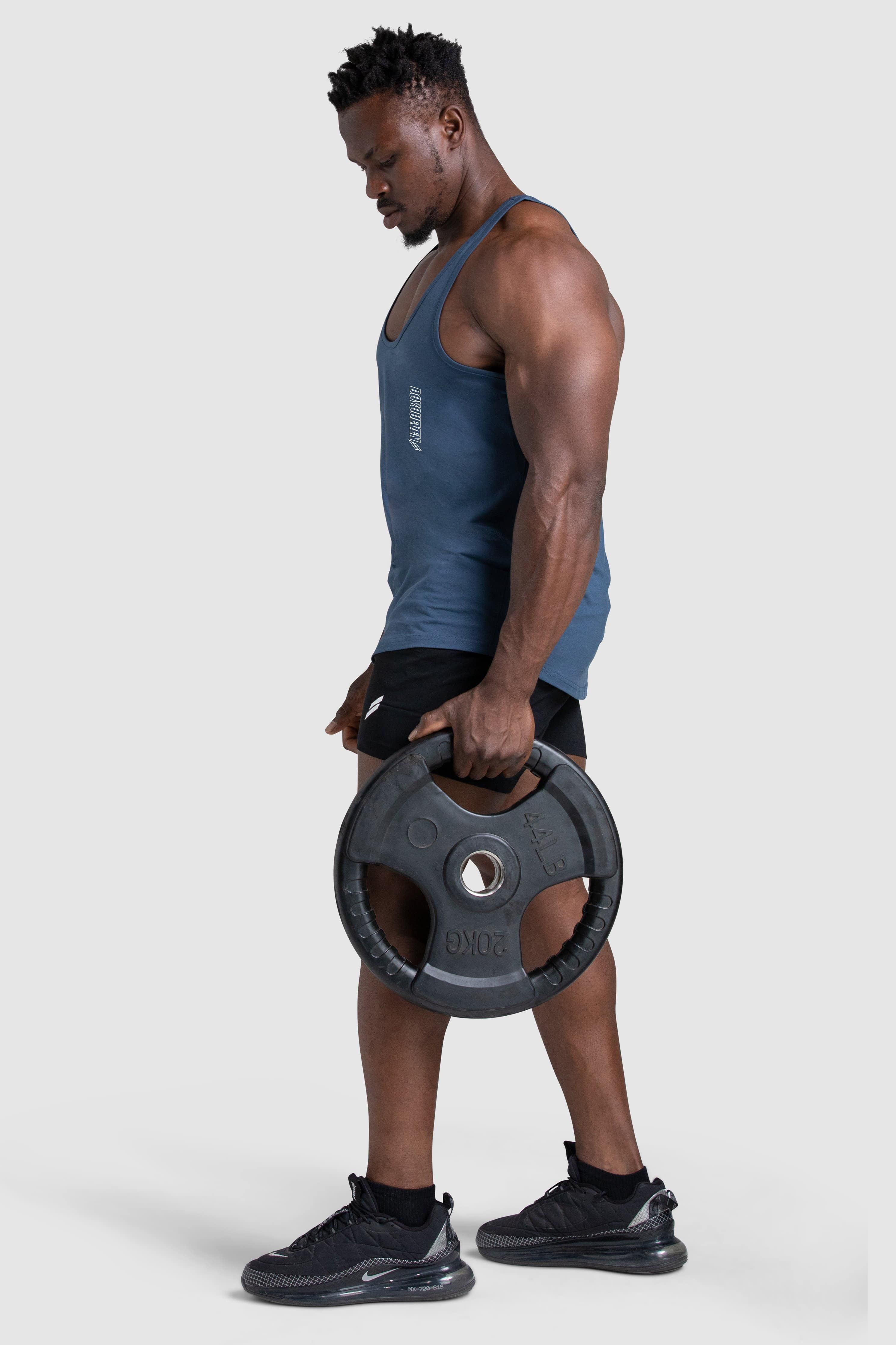 Dual Stripe Stringer - Navy sold by DOYOUEVEN product image thumbnail 3