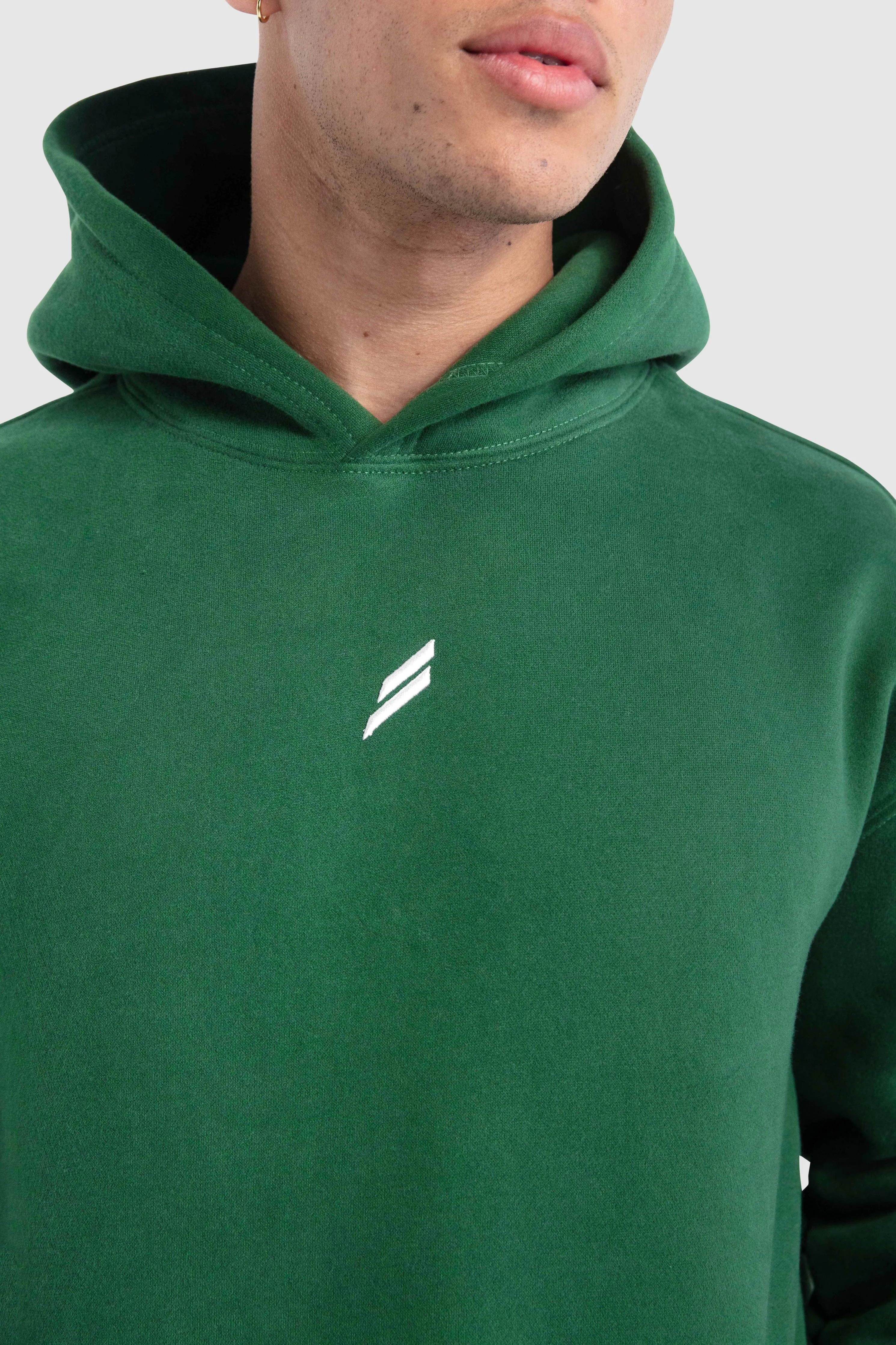 Men's Mark Hoodie - Forest Green sold by DOYOUEVEN product image thumbnail 3