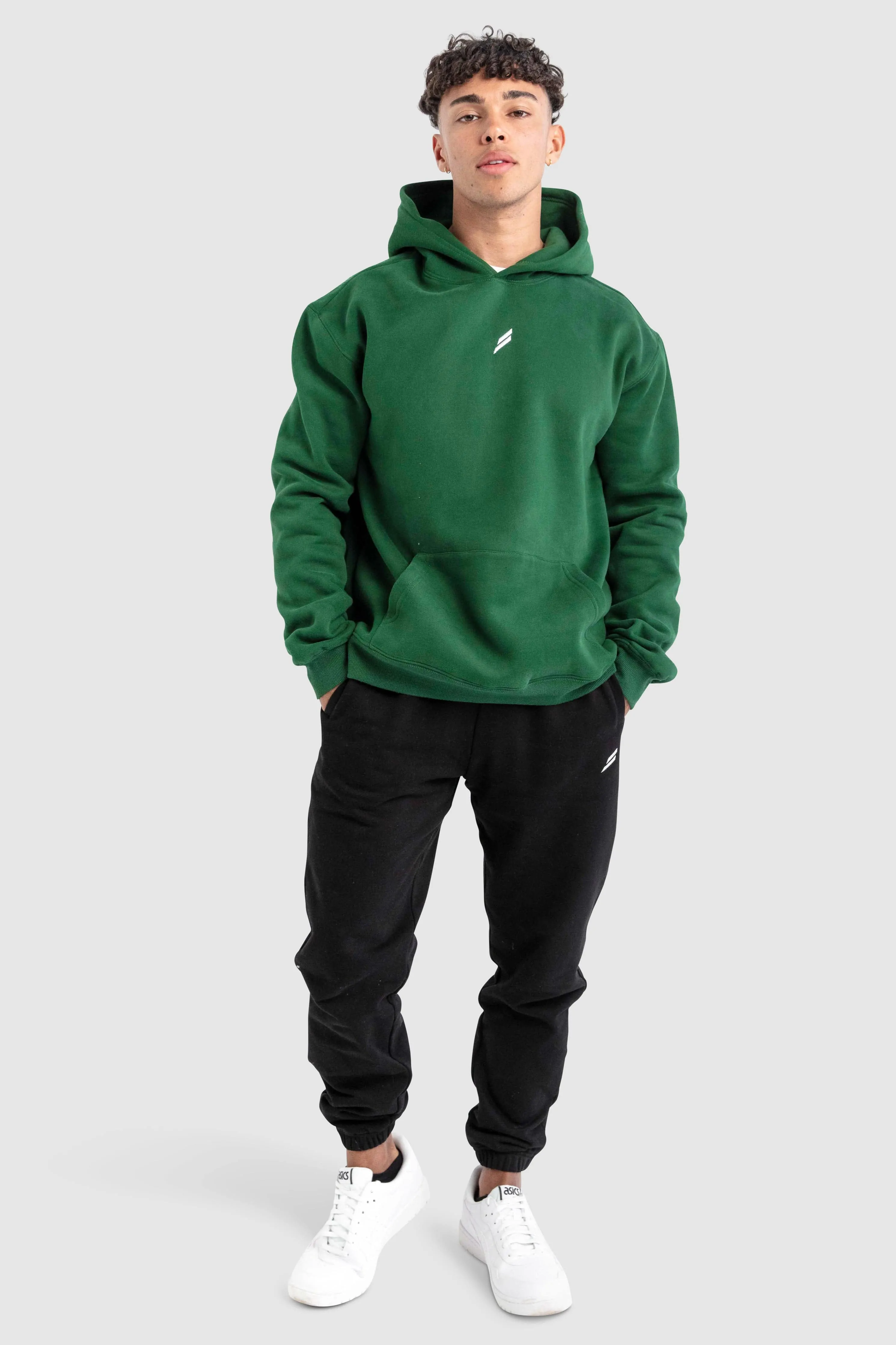 Men's Mark Hoodie - Forest Green sold by DOYOUEVEN product image thumbnail 2