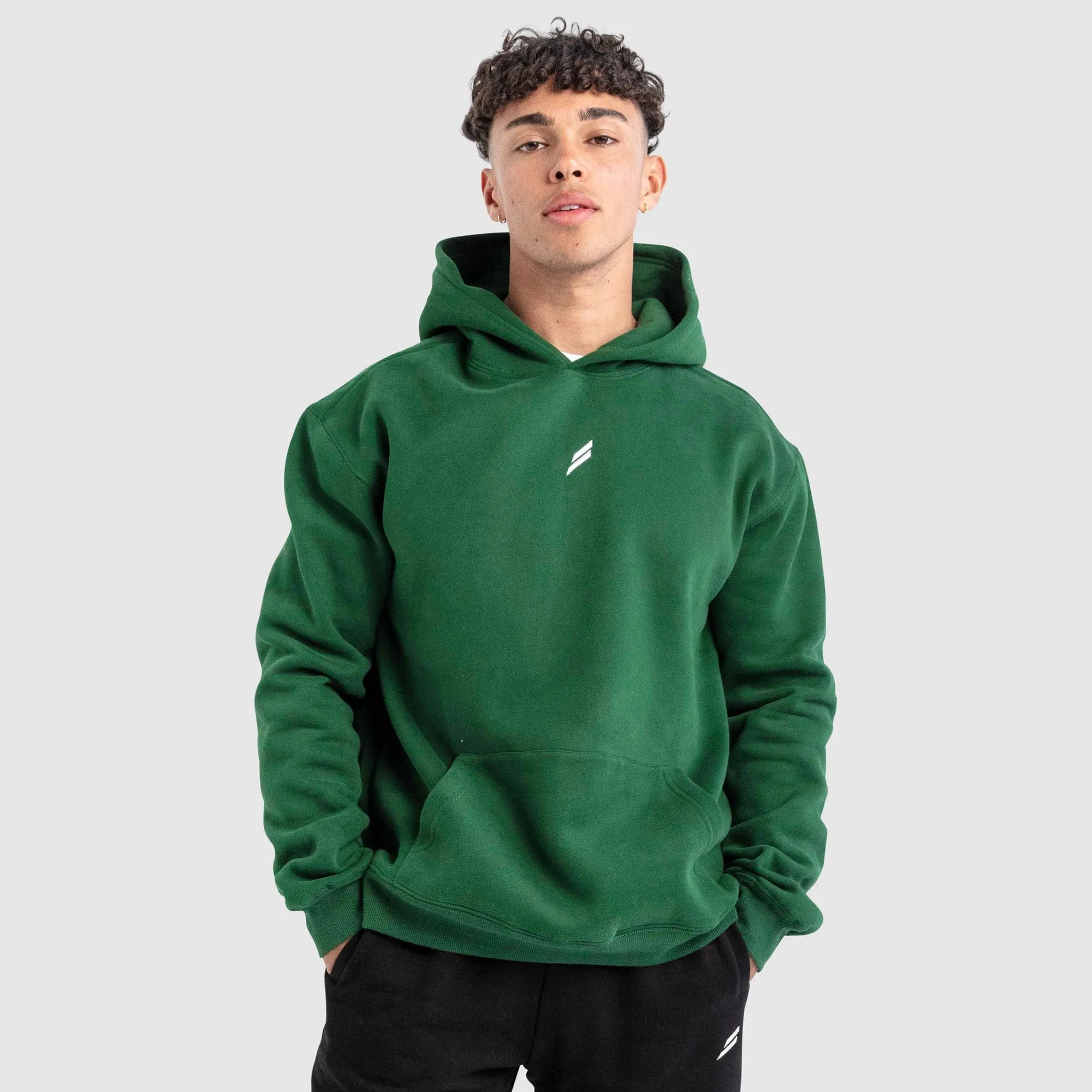 Men's Mark Hoodie - Forest Green sold by DOYOUEVEN