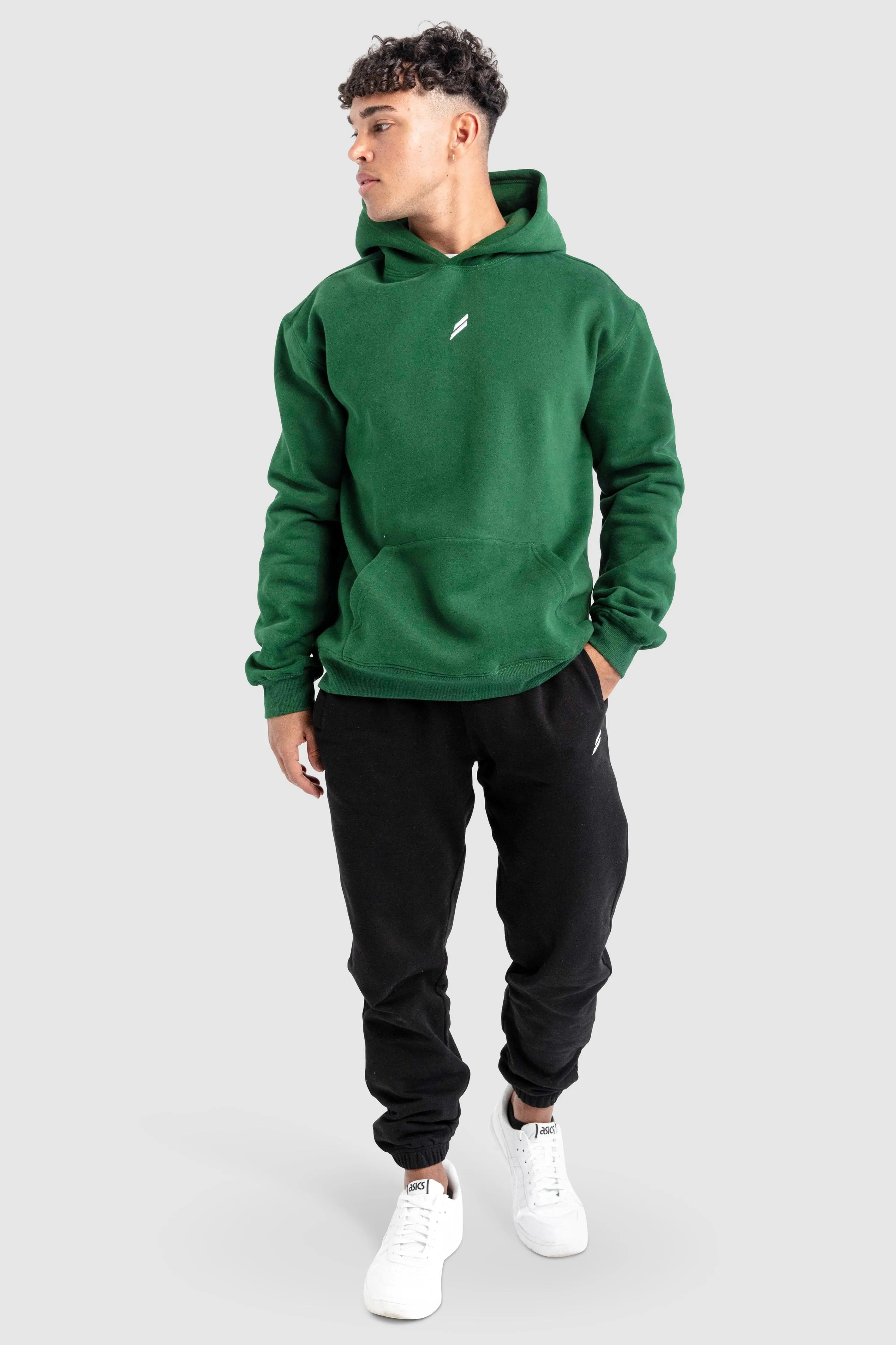 Men's Mark Hoodie - Forest Green sold by DOYOUEVEN product image thumbnail 5