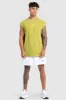 DYVN' Fitness Club Cut Off Tank - Olive Green sold by DOYOUEVEN