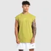 DYVN' Fitness Club Cut Off Tank - Olive Green sold by DOYOUEVEN