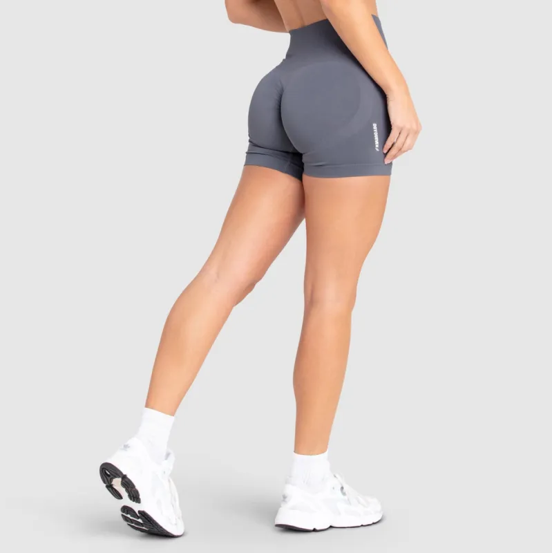 Scrunch 2 Seamless Shorts - Charcoal Grey sold by DOYOUEVEN