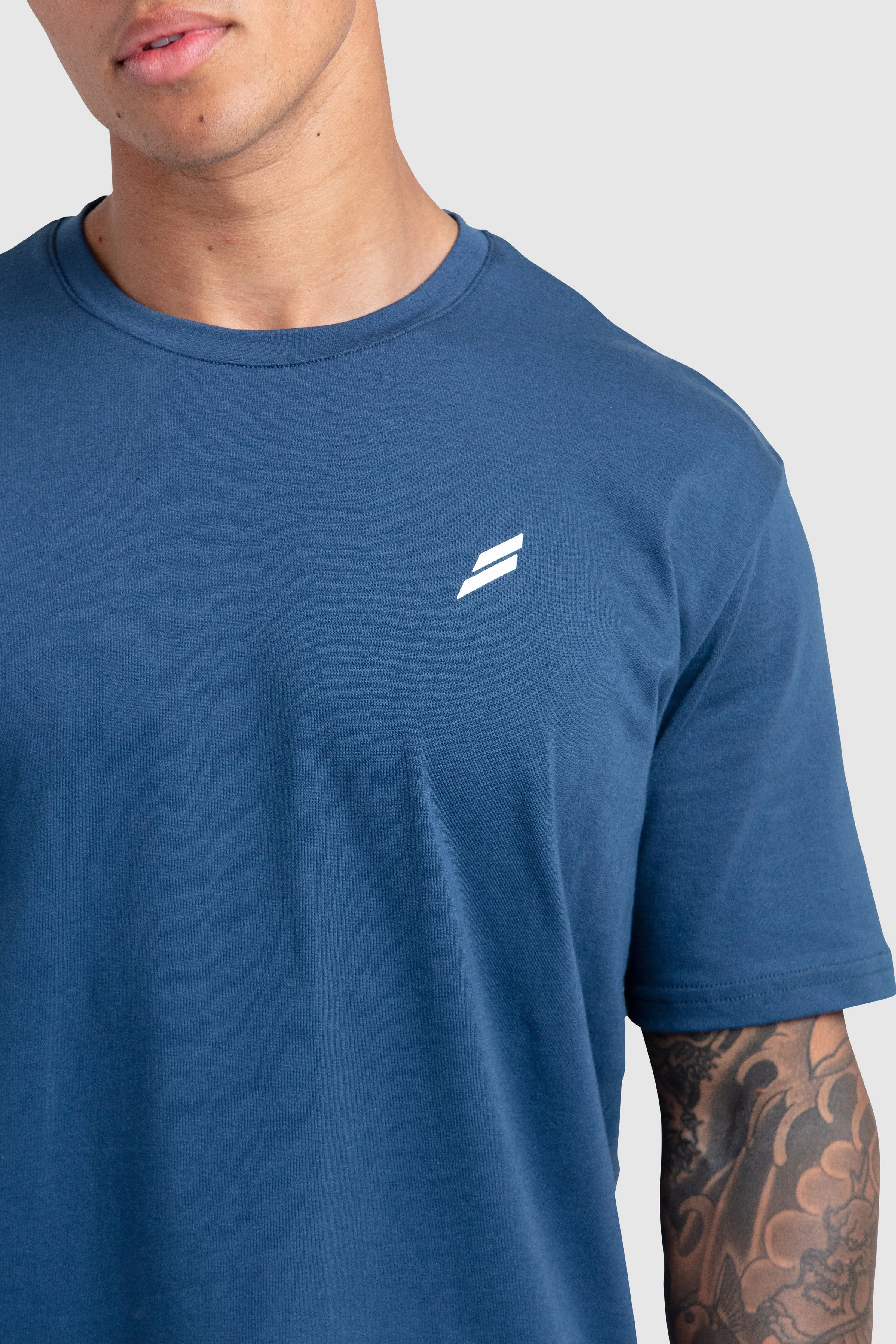 Essential Regular Fit Tee - Space Blue sold by DOYOUEVEN product image thumbnail 3