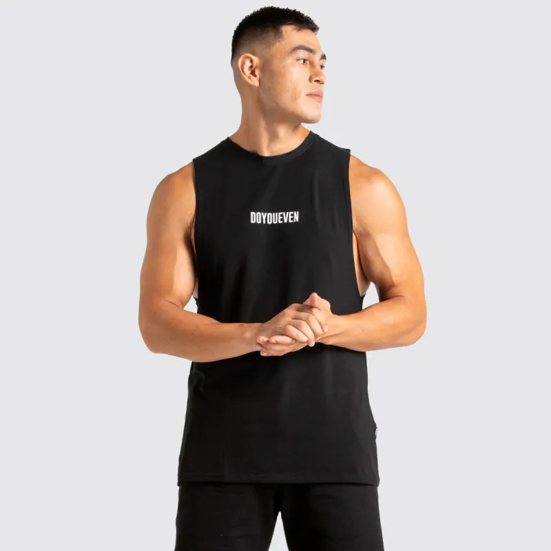 Origin Muscle Tank - Black sold by DOYOUEVEN