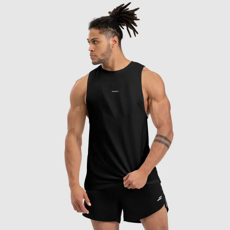 Everyday Muscle Tank - Black sold by DOYOUEVEN