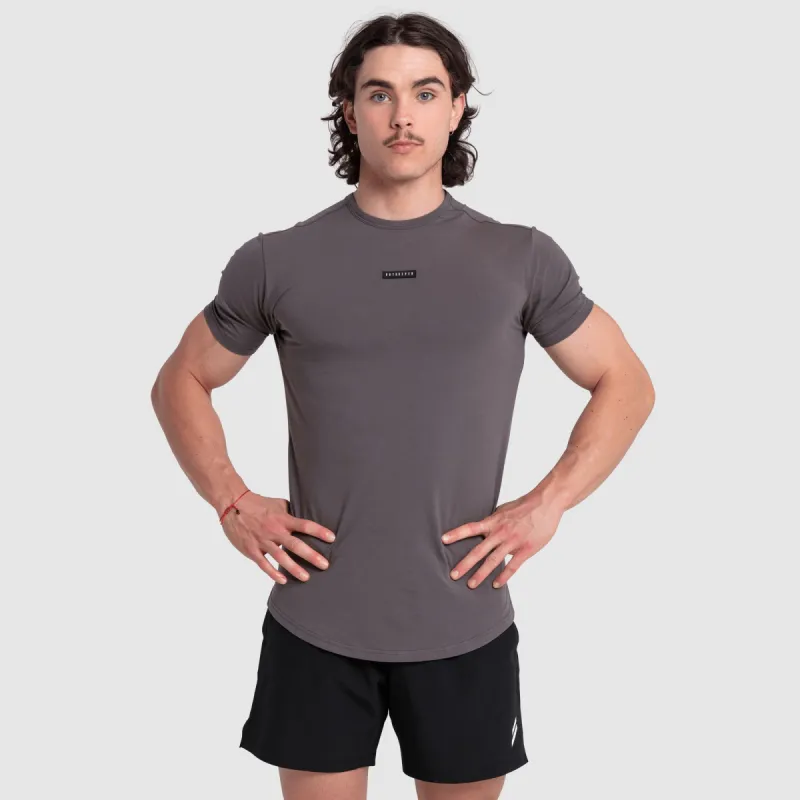 Everyday Drop Tee - Charcoal sold by DOYOUEVEN