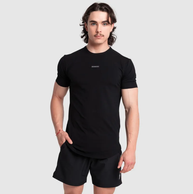 Everyday Drop Tee - Black sold by DOYOUEVEN
