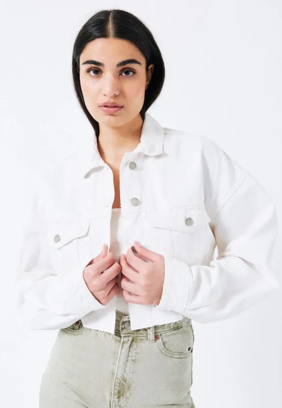 Sandi Jacket - White sold by Dr. Denim