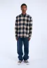 Ray Shirt - Pale Taupe Check sold by Dr. Denim