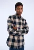 Ray Shirt - Pale Taupe Check sold by Dr. Denim
