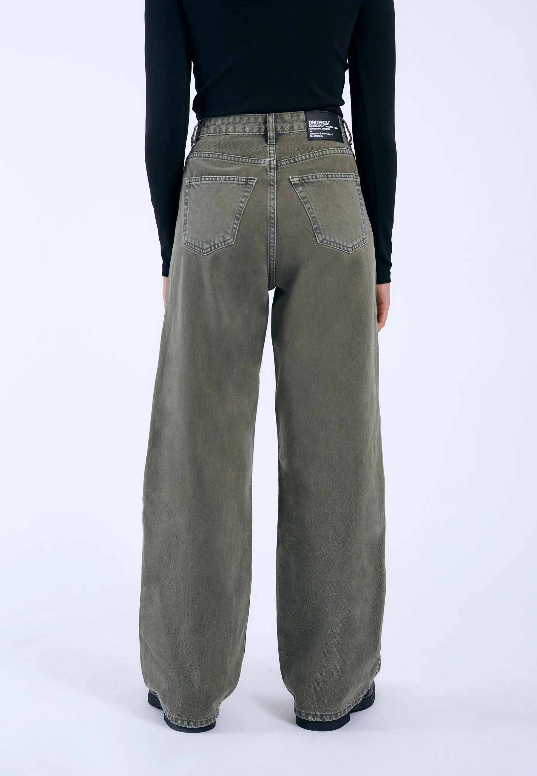 Donna - Washed Olive sold by Dr. Denim product image thumbnail 5