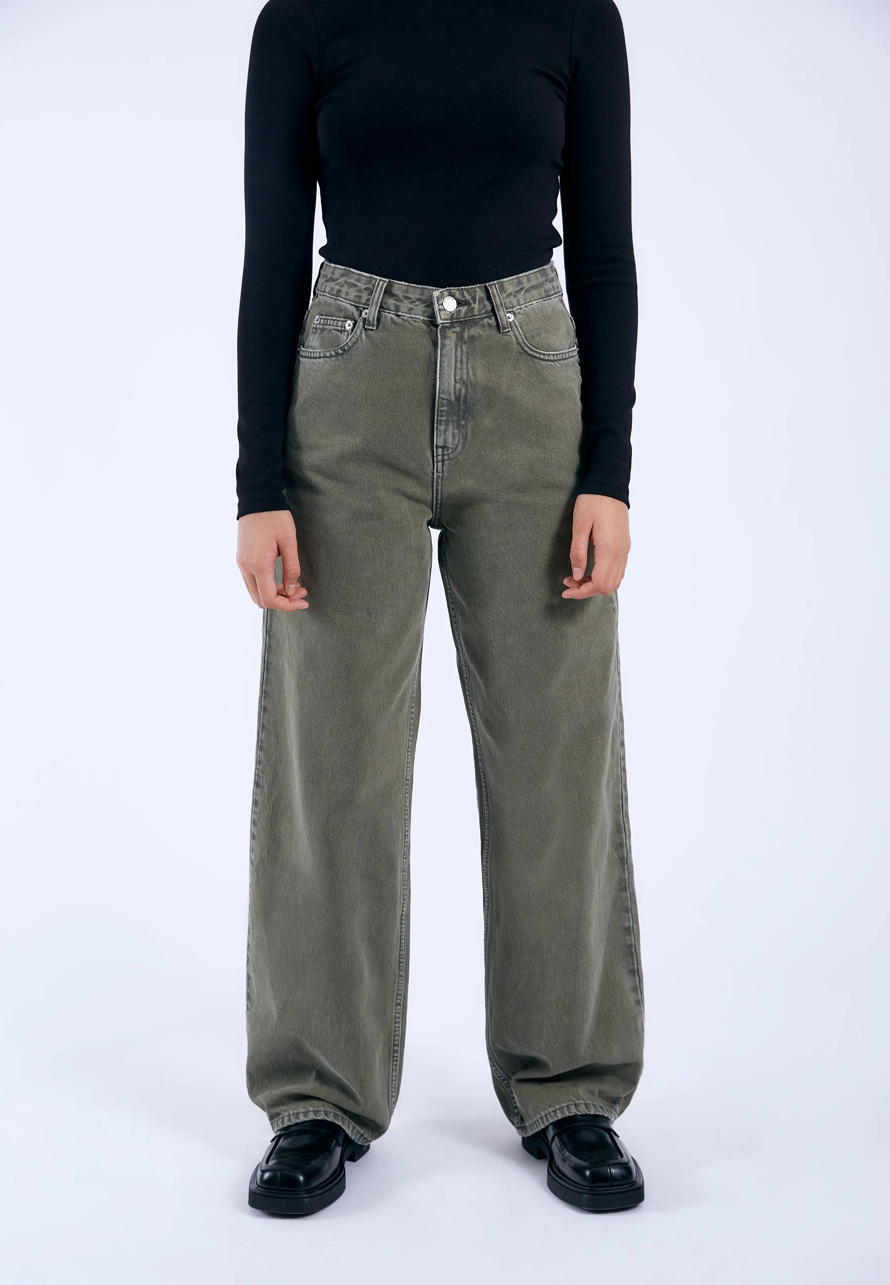 Donna - Washed Olive sold by Dr. Denim product image thumbnail 3