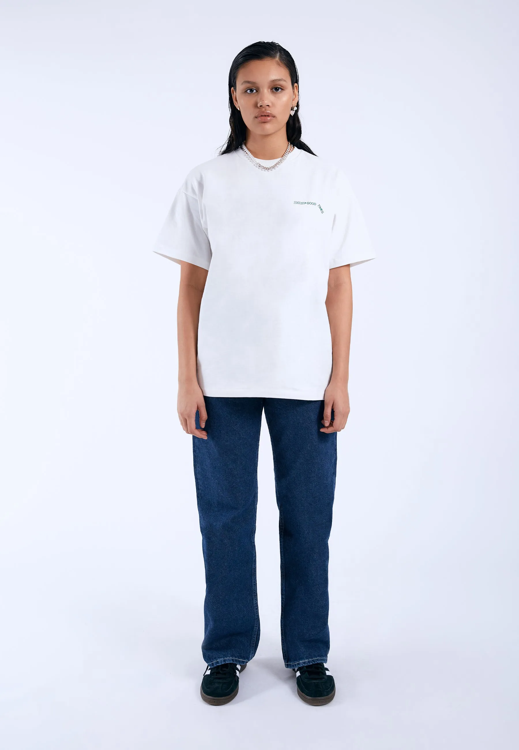 Trooper Tee - Off White DD Peace sold by Dr. Denim product image thumbnail 5