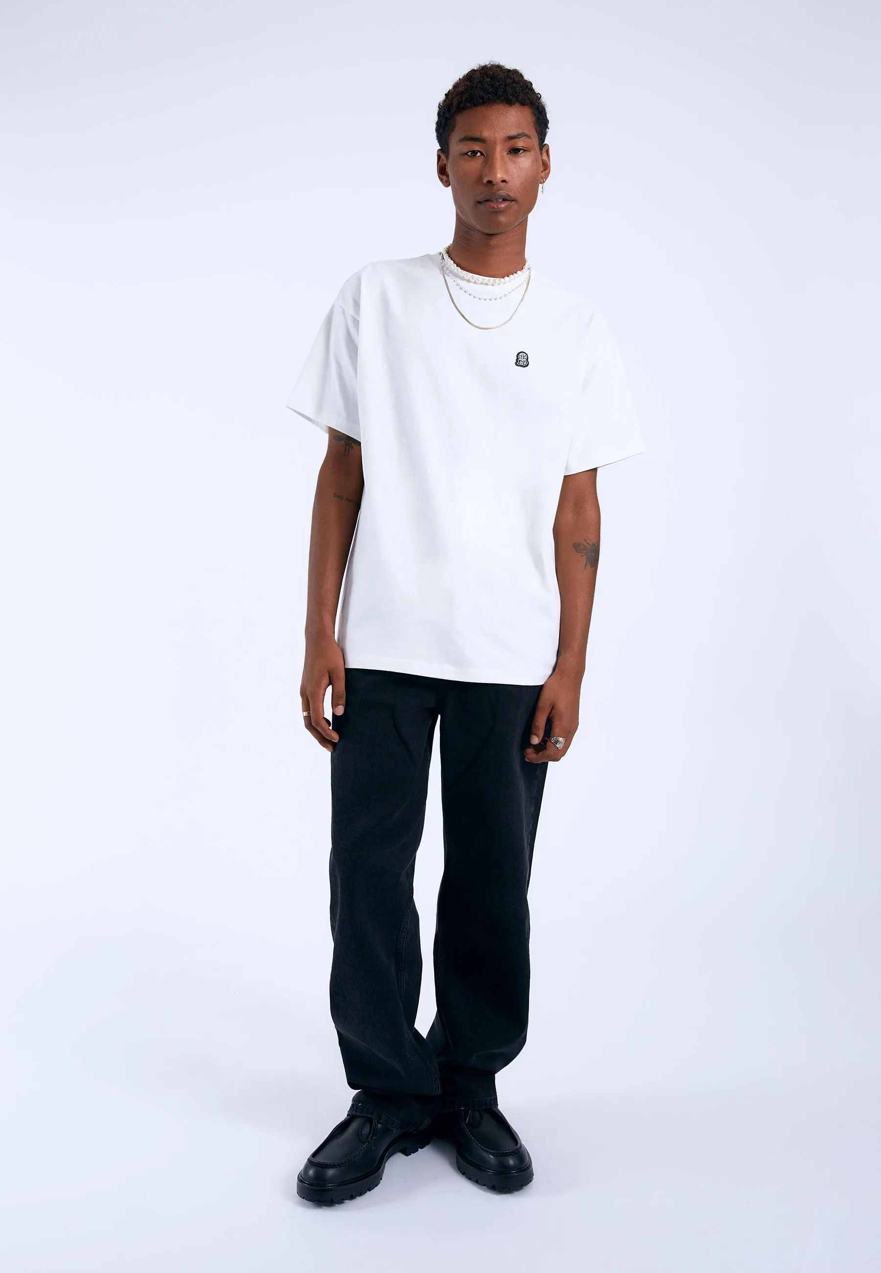 Trooper Tee - Off White DD Global sold by Dr. Denim product image thumbnail 2